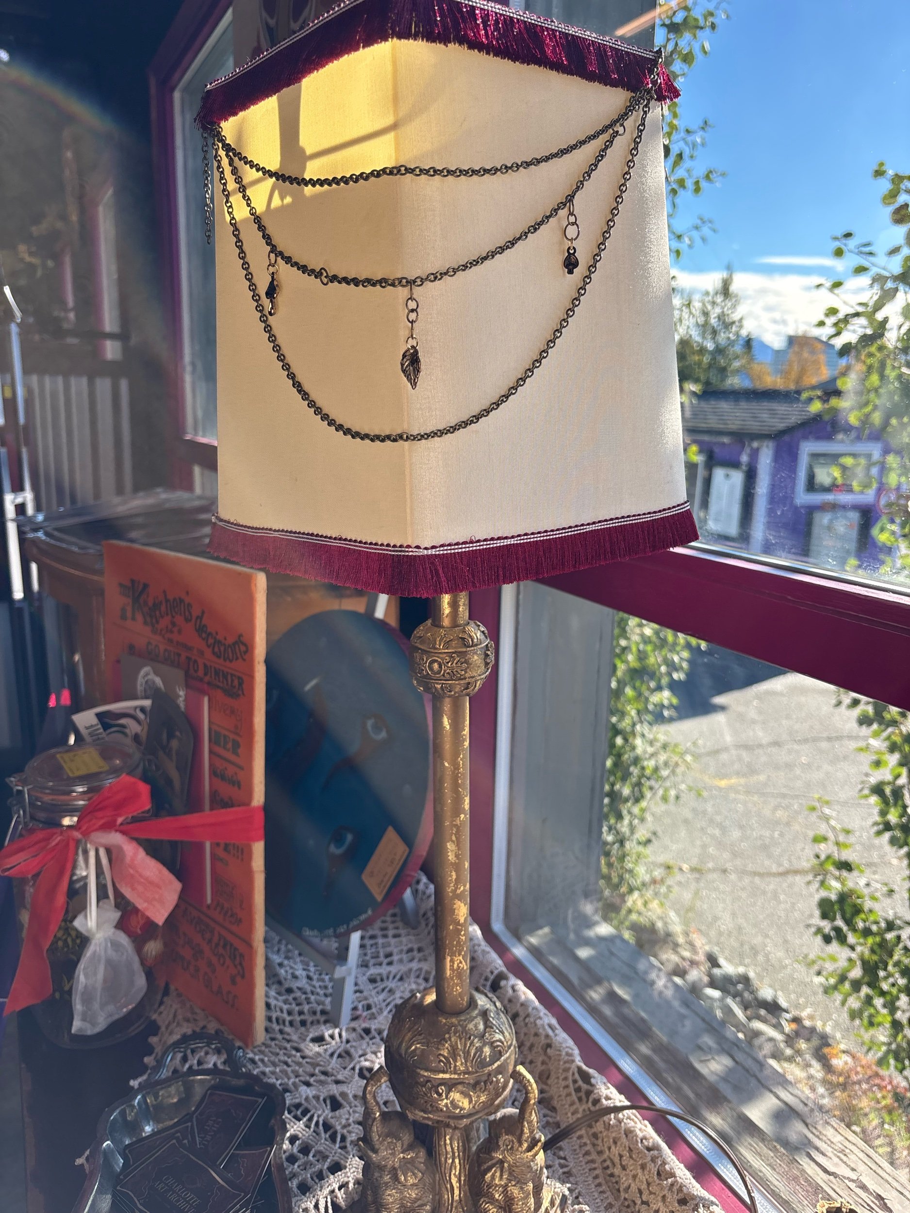 Ringmaster’s Daughter Bronze Lamp