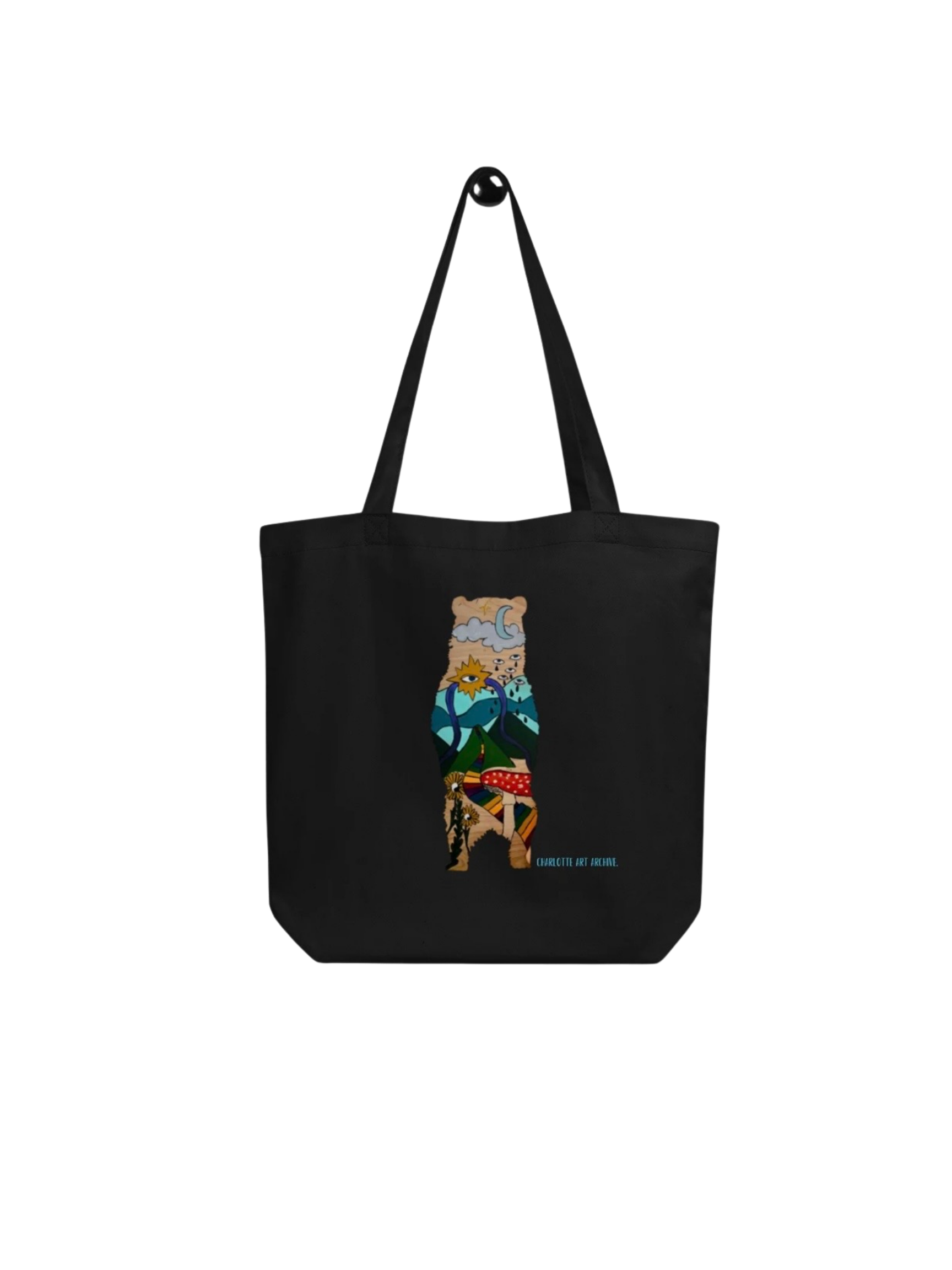 Psychedelic Peaks Tote Bag