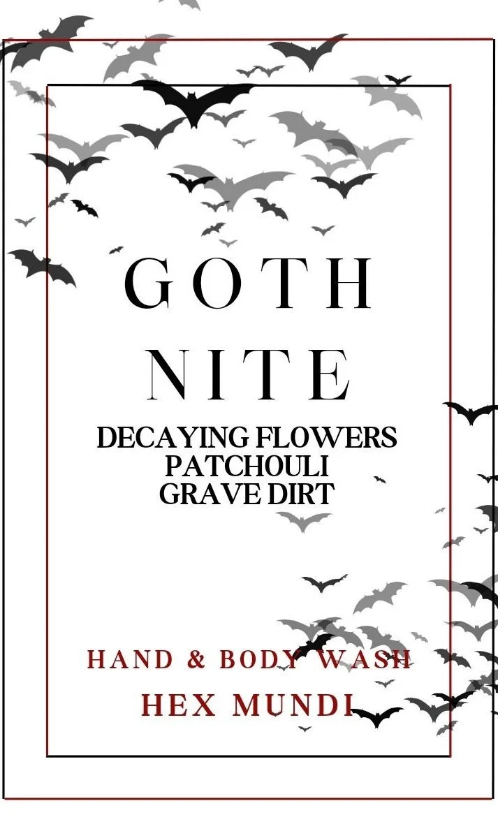 Goth Nite Hand & Body Creme ~ Venue Collection