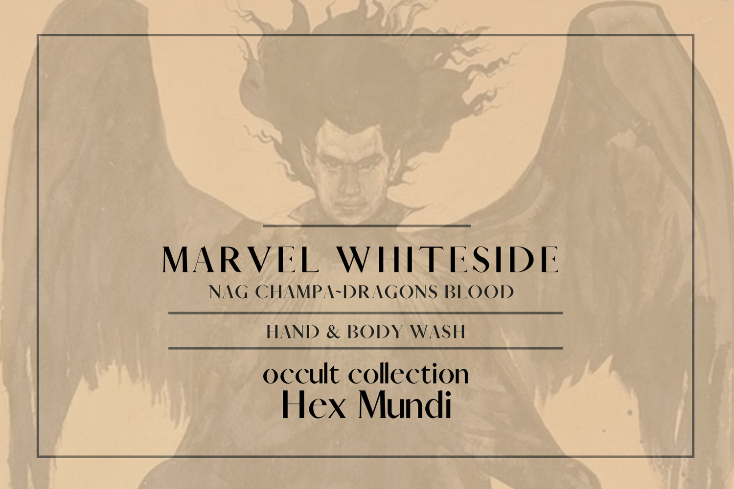 Marvel Whiteside Hand & Body Wash ~ Occult Collection