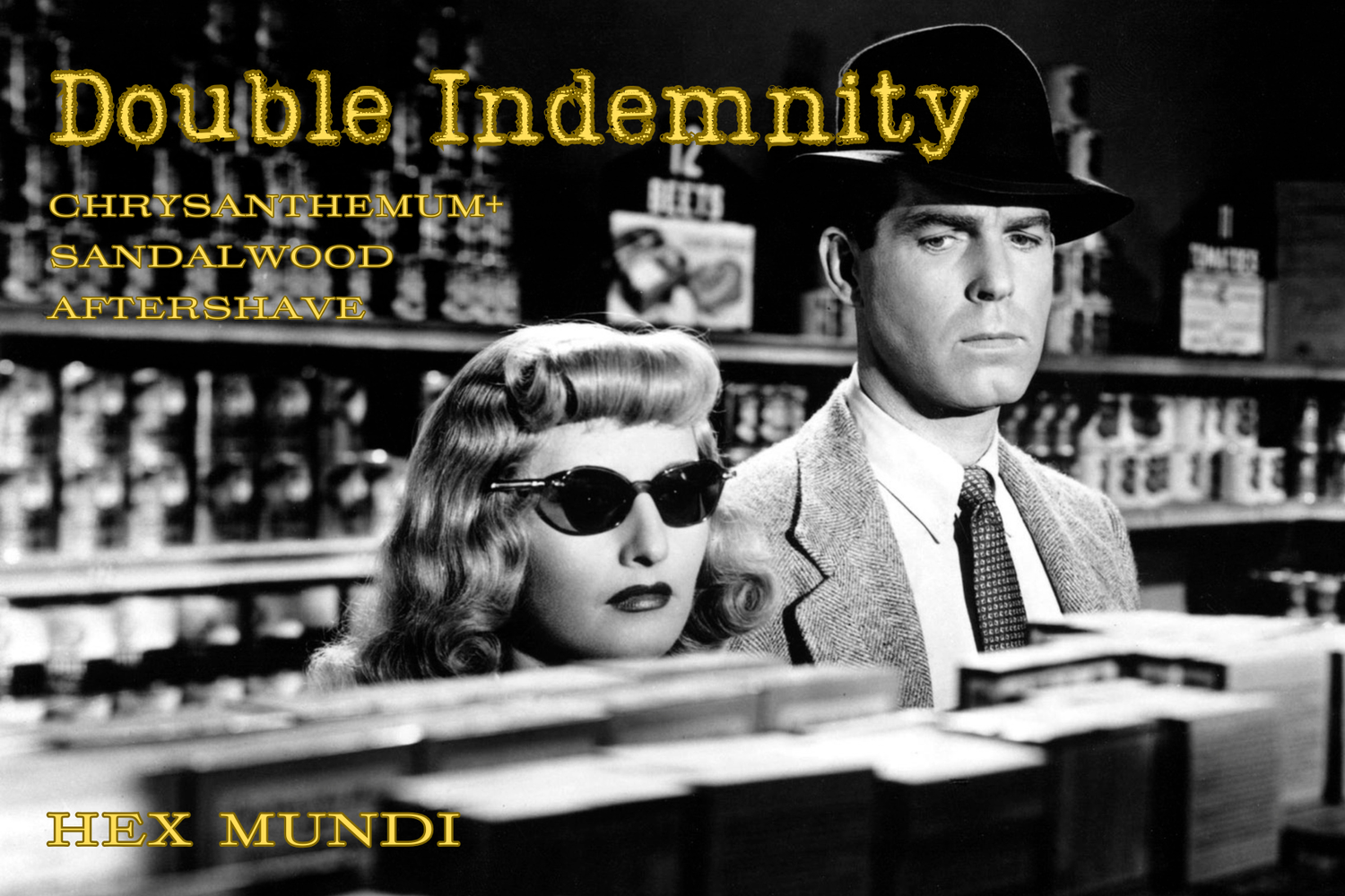 Double Indemnity Hand & Body Wash ~ Film Noir Collection