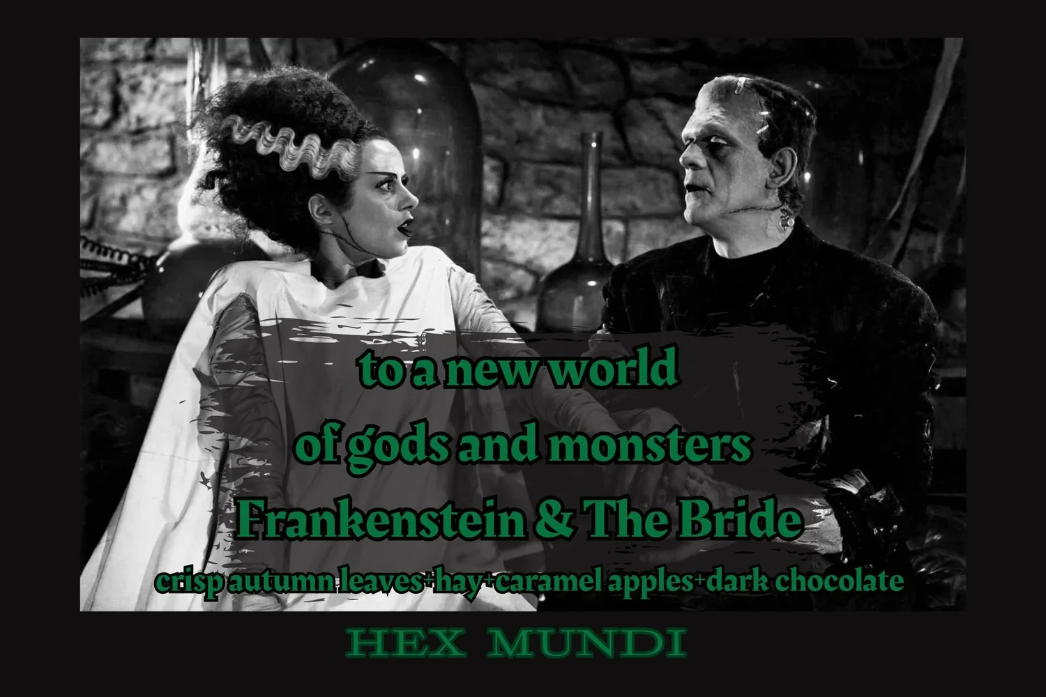 Frankenstein & The Bride Hand & Body Creme ~ Autumn Horrors Collection
