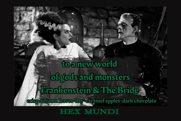 Frankenstein & The Bride Hand & Body Creme ~ Autumn Horrors Collection