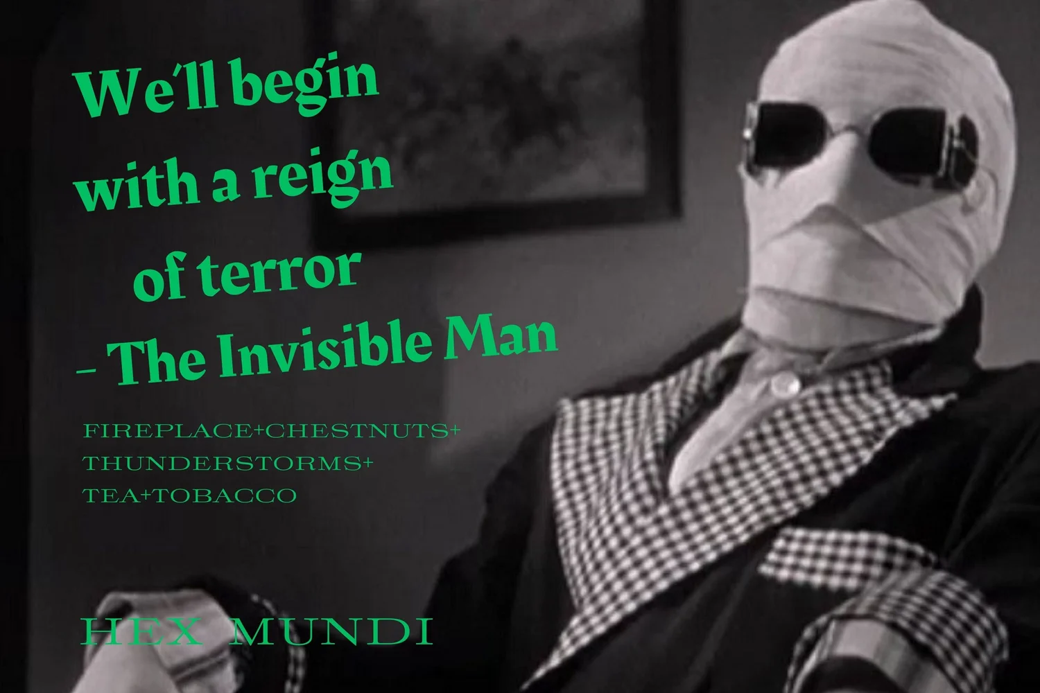 The Invisible Man Parfum ~ Autumn Horrors Collection