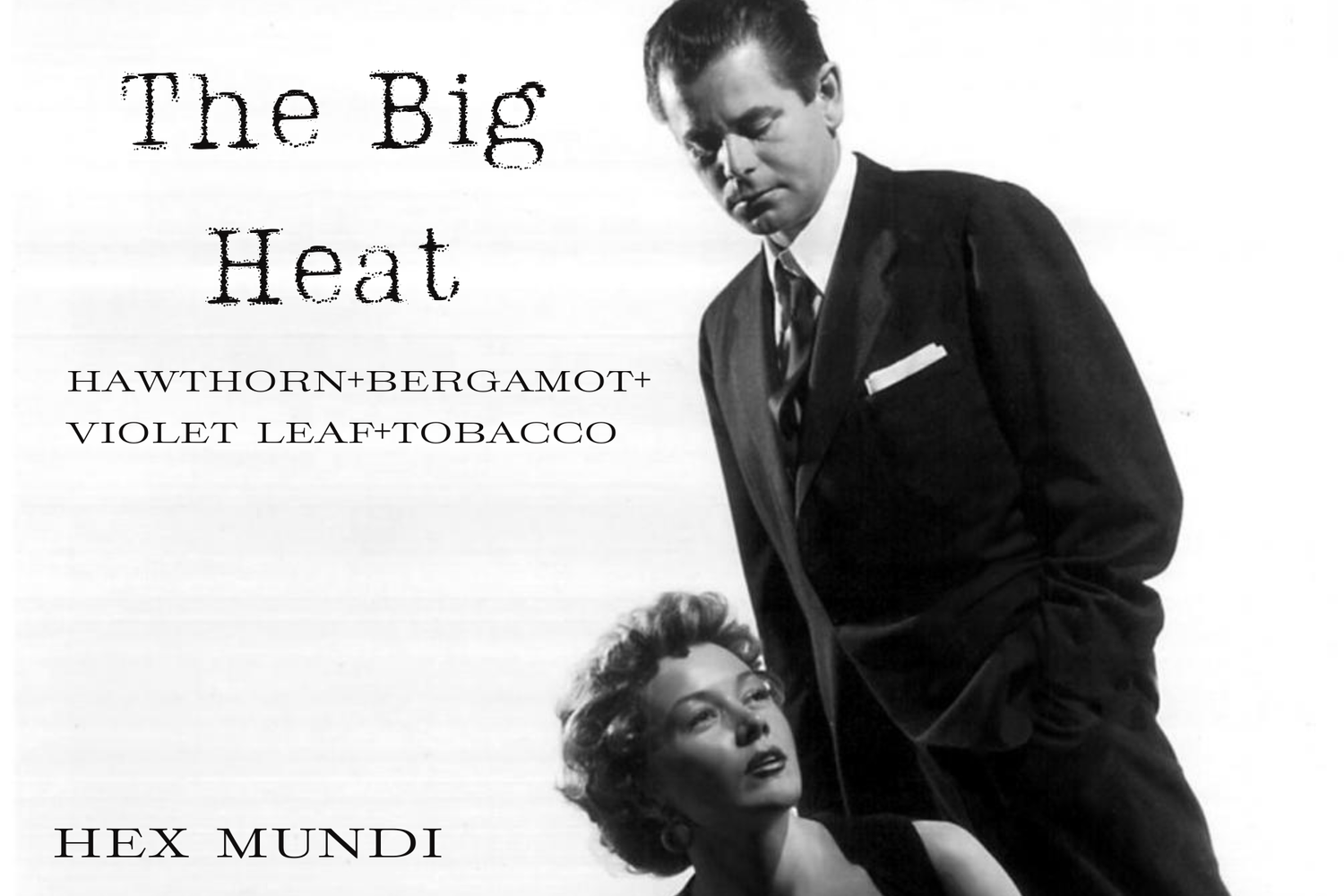 The Big Heat Hand & Body Creme ~ Film Noir Collection