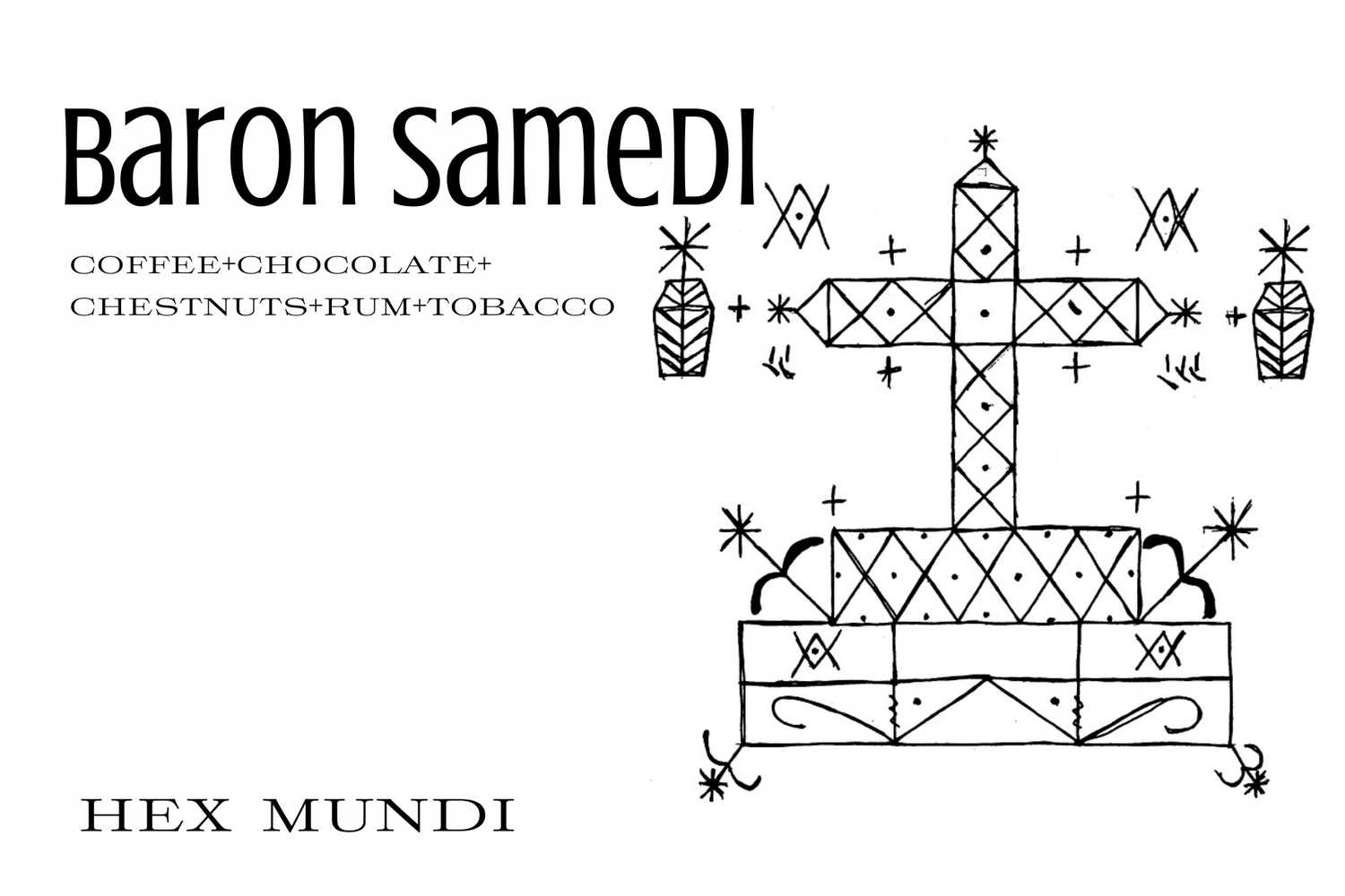 Baron Samedi Hand & Body Wash ~ Lwa Collection