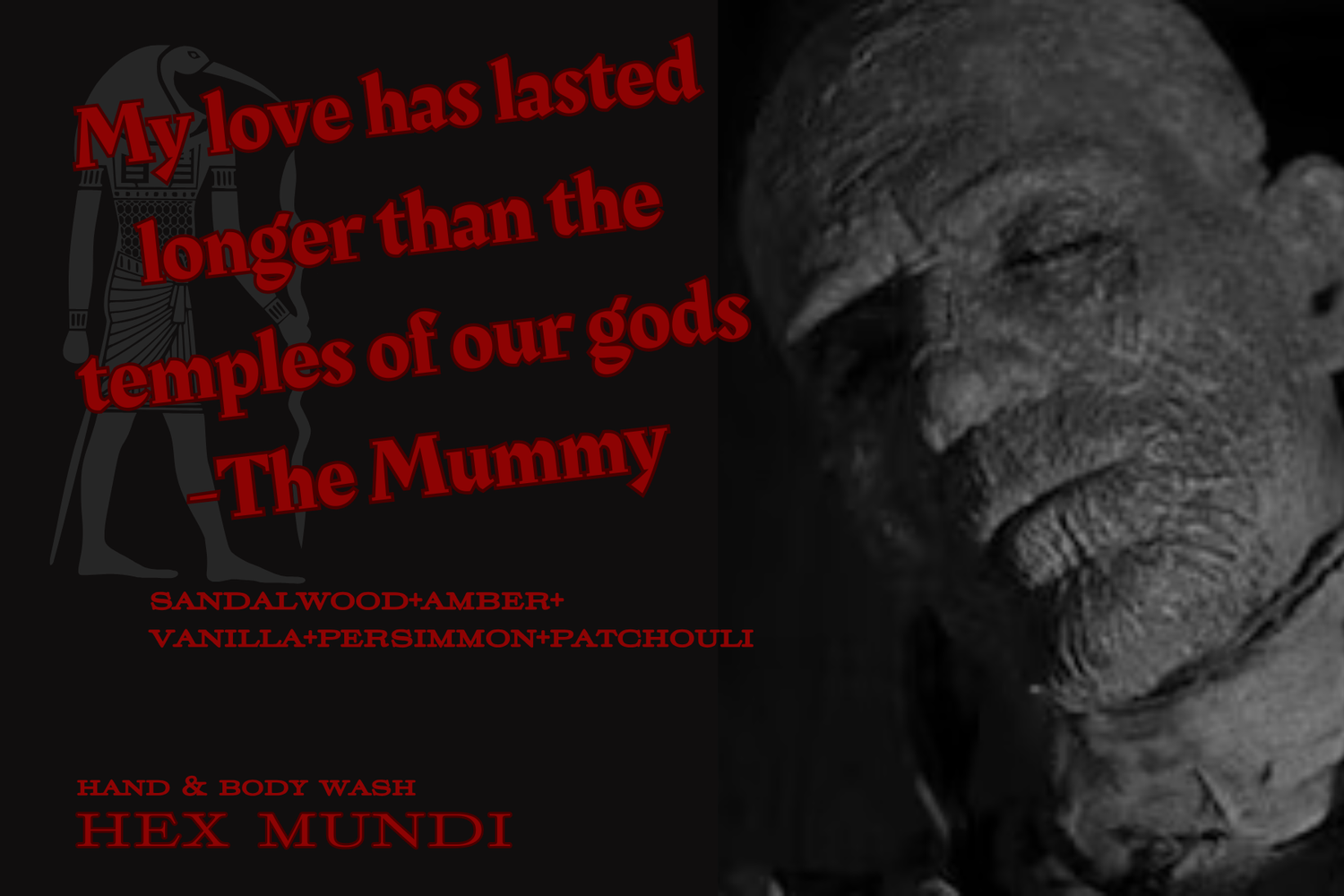 The Mummy Hand & Body Creme ~ Autumn Horrors Collection