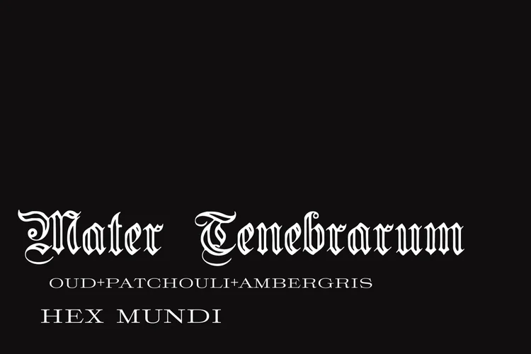 Mater Tenebrarum Hand & Body Wash ~ 3 Mothers Collection