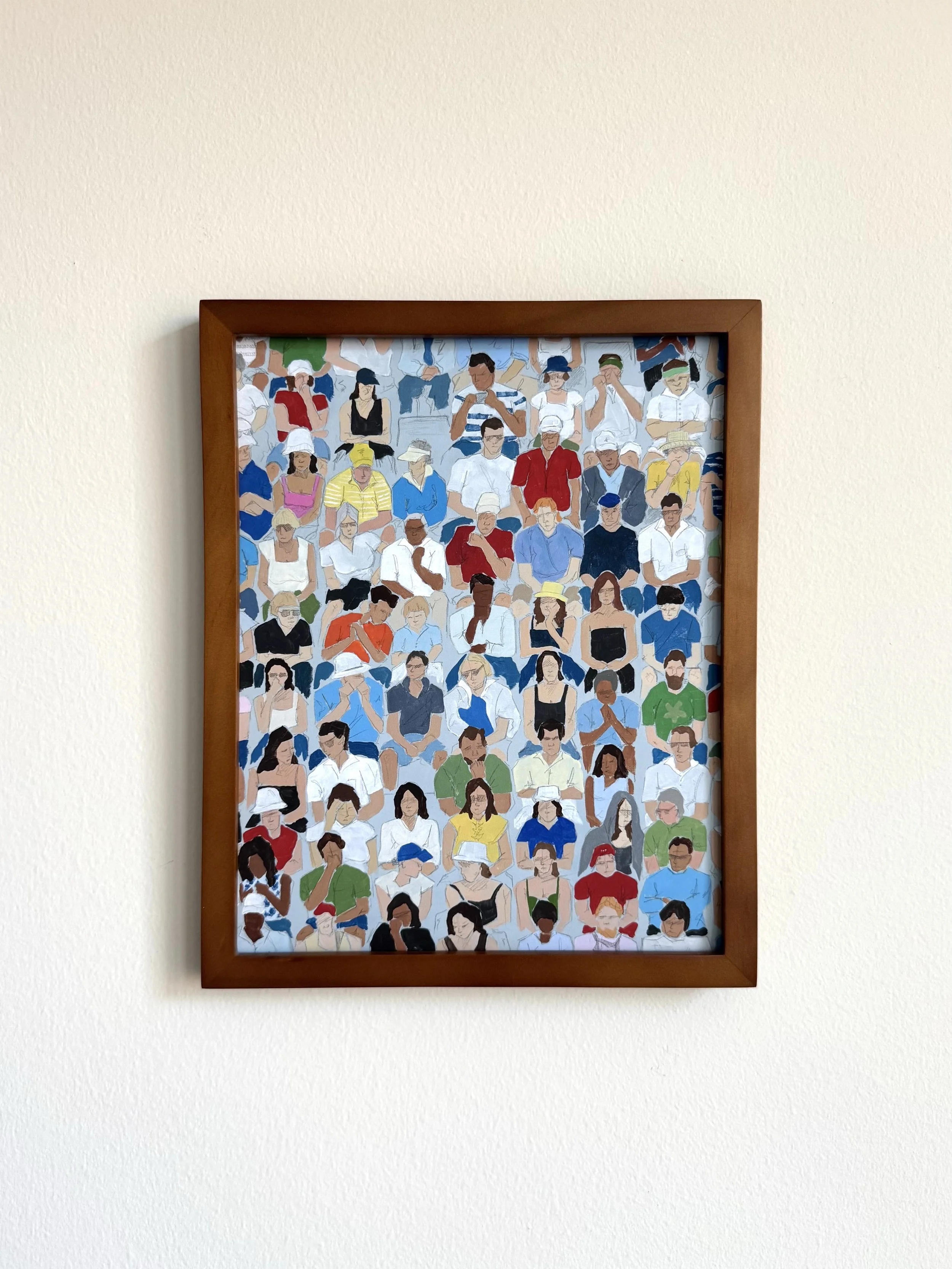 Stadium Crowd Print