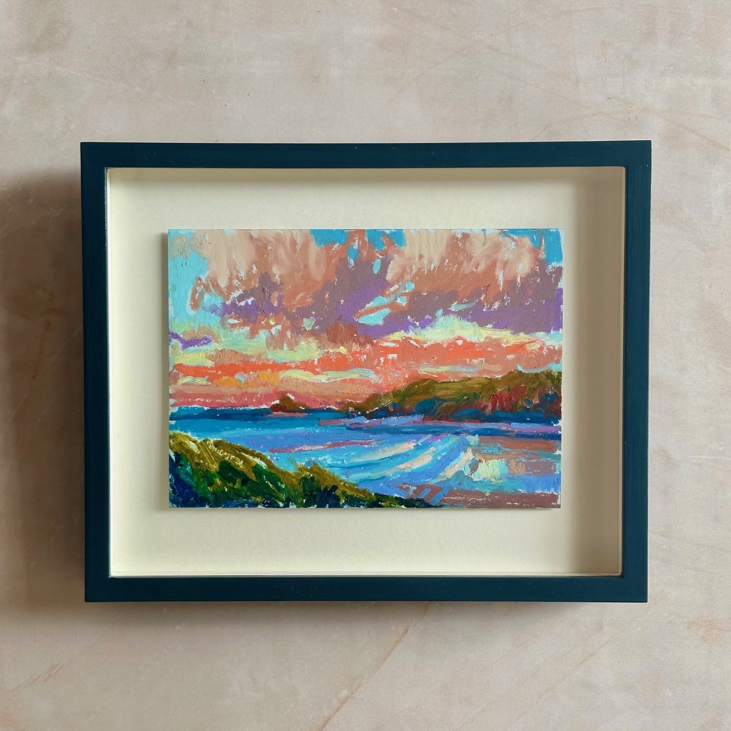 'Evening Sky above Polzeath'