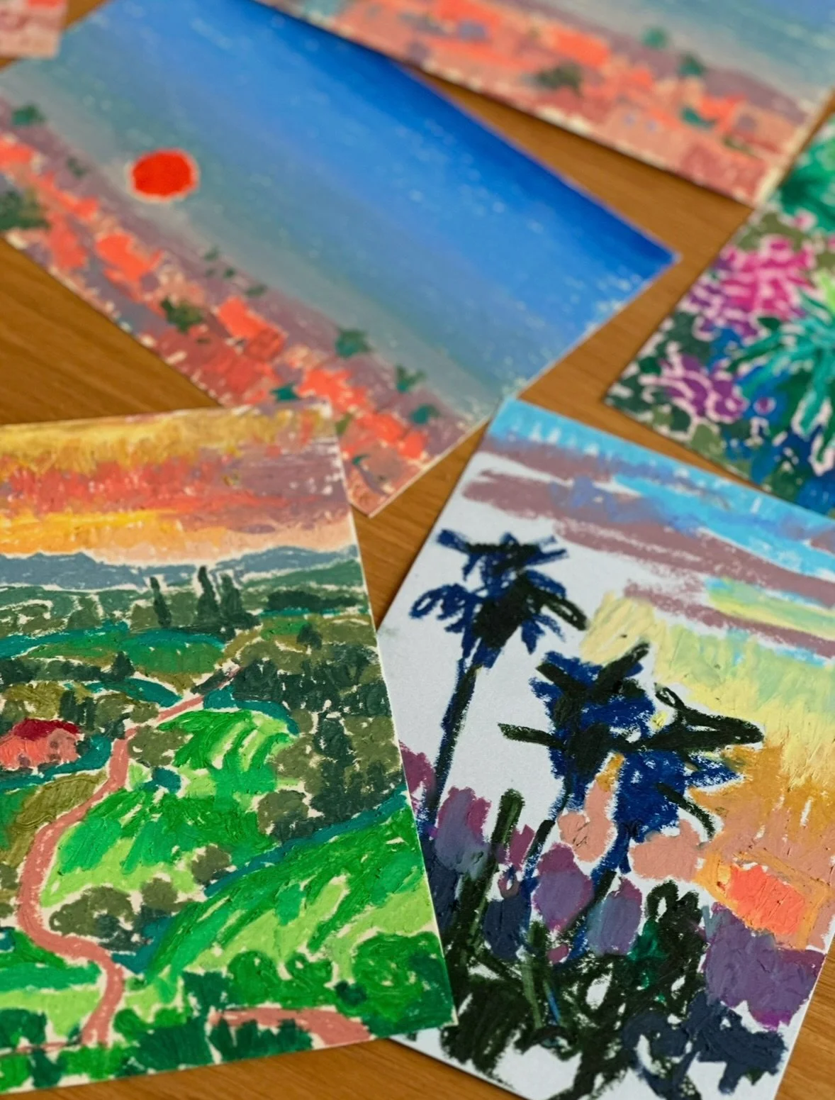 Slowly going through my plan chest drawers as I prepare to move out of both my studio and house soon. 

Which means more unframed pastel studies being unearthed. I will put these for sale on my stories as before - on Thursday - to the first person th