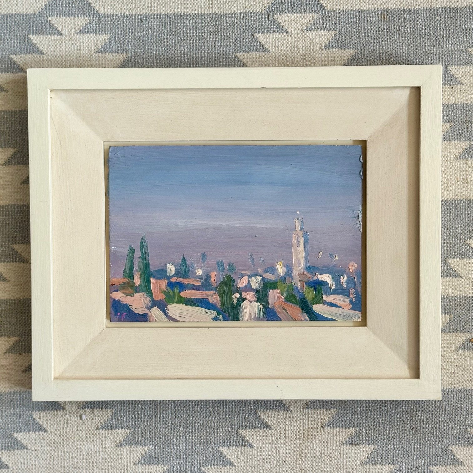 'Dusty Blue Morning, Marrakech'