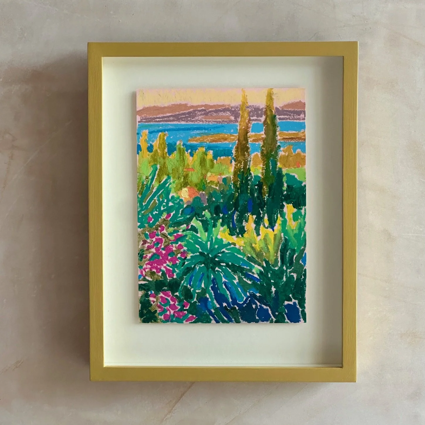 'Above the Trees, Corfu'