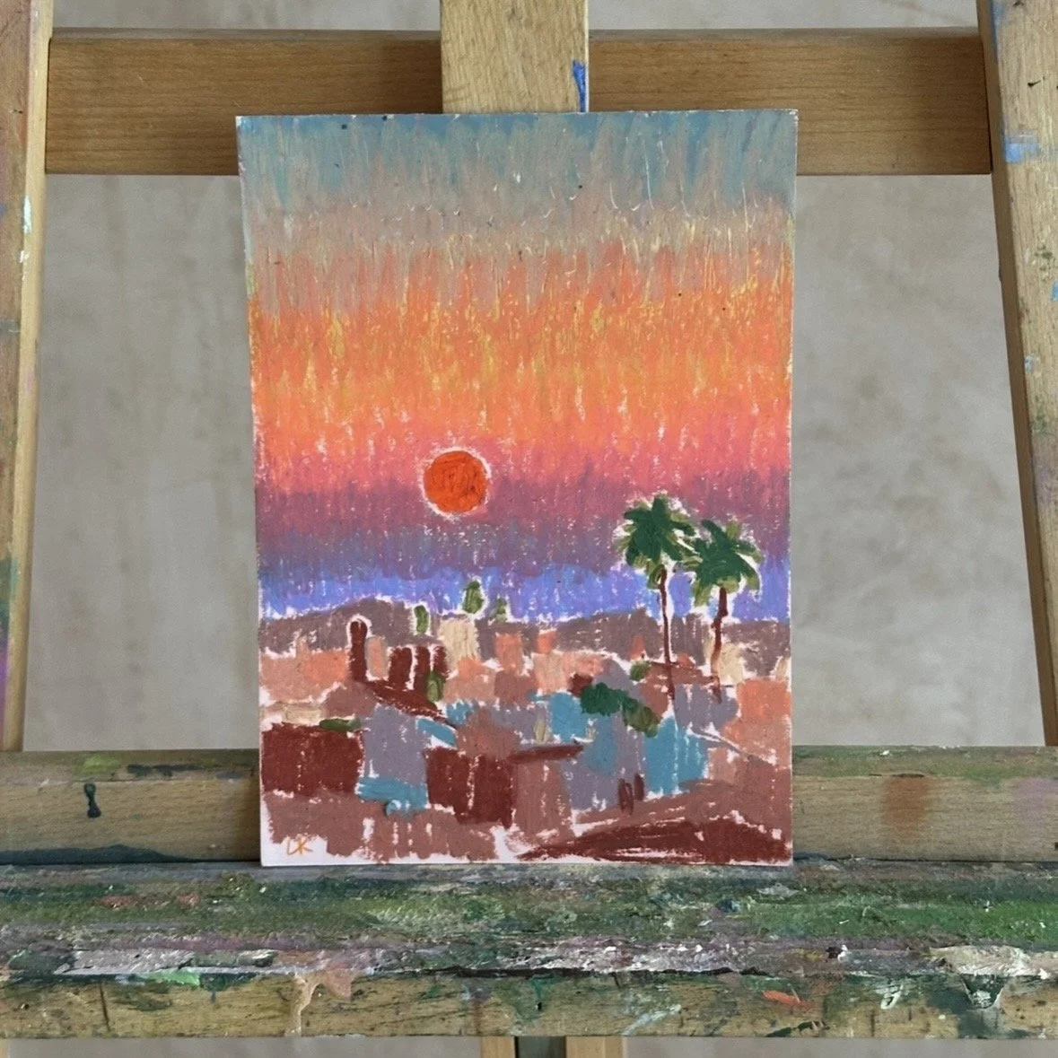 'Sherbert Skies, Marrakech'