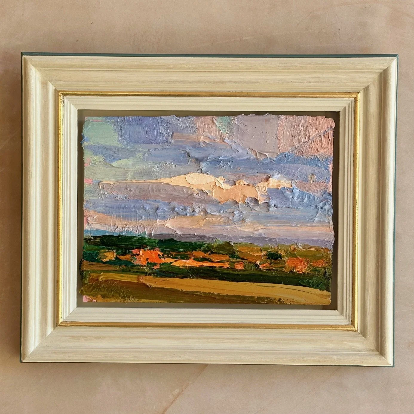 'Autumn, orange trees'