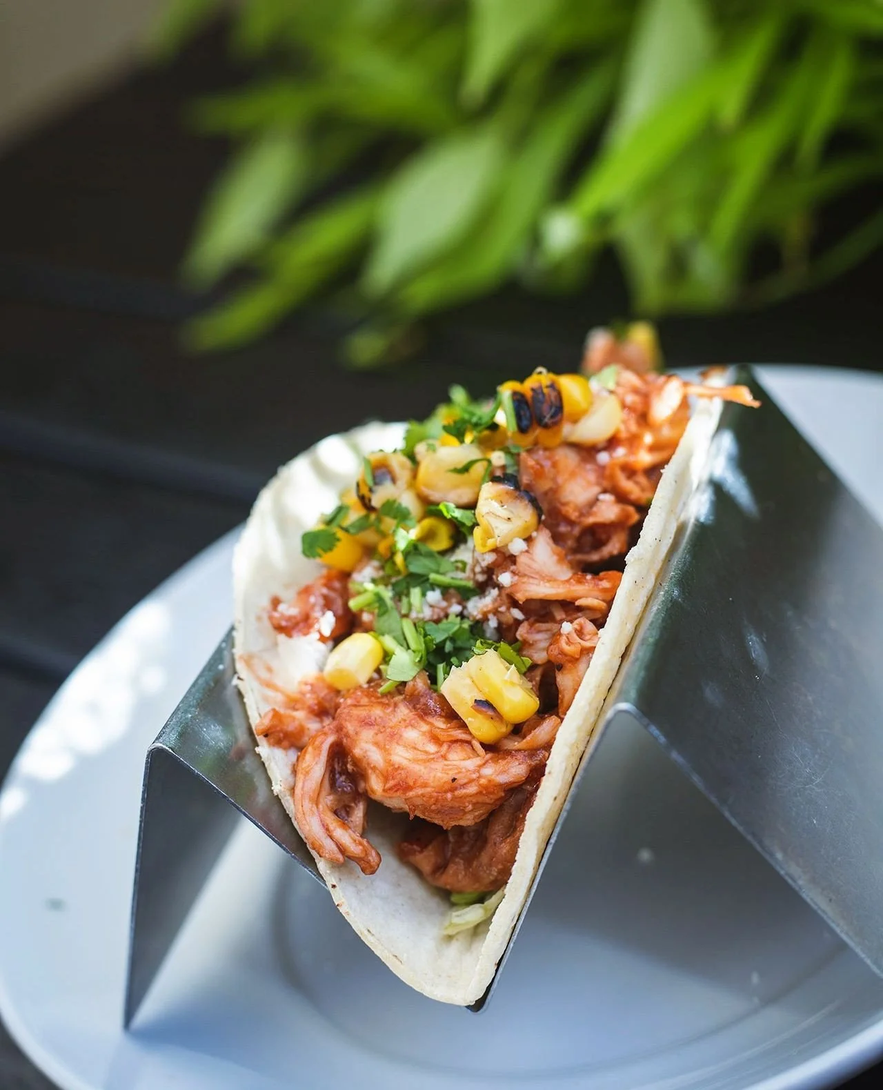 TACO TUESDAY SPECIAL⁠
BBQ Chicken with lettuce, grilled corn, BBQ sauce, cotija, and cilantro⁠
⁠
Don't forget, we're celebrating Guactoberfest ALL MONTH LONG with chef's featured guacamole creations ($16 each or choose three for a flight):⁠
⁠
🌋 The 