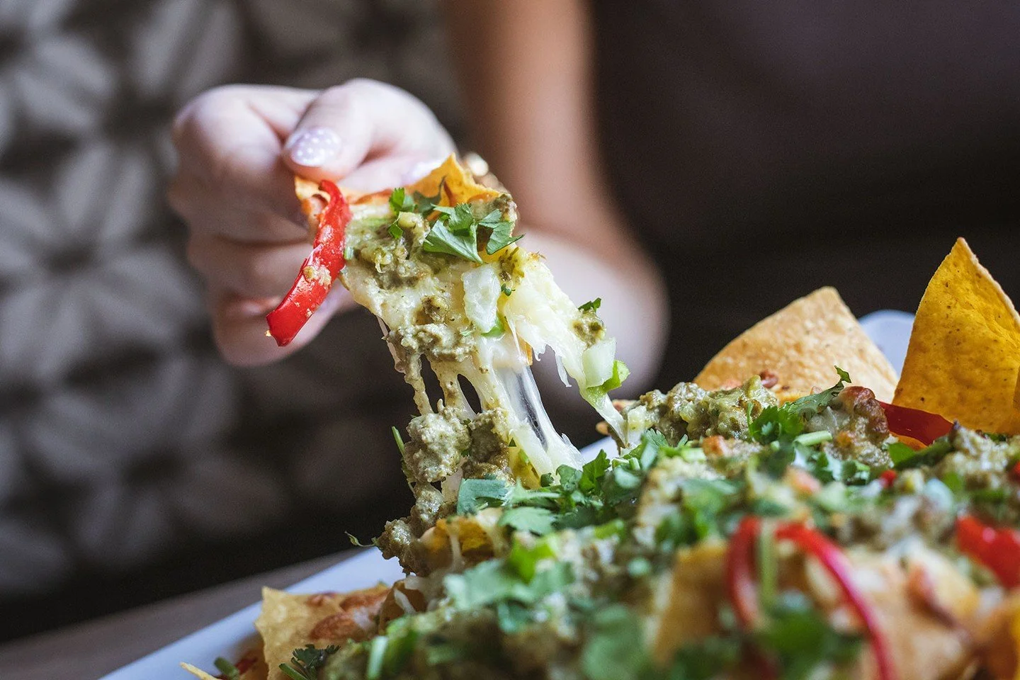 Let's give a warm cheesy welcome to the newest addition to our chef specials...our weekly featured nachos! We're kicking off this week with a Chorizo Verde Nacho to go along with these other killer specials from the kitchen. Available all weekend!⁠
⁠