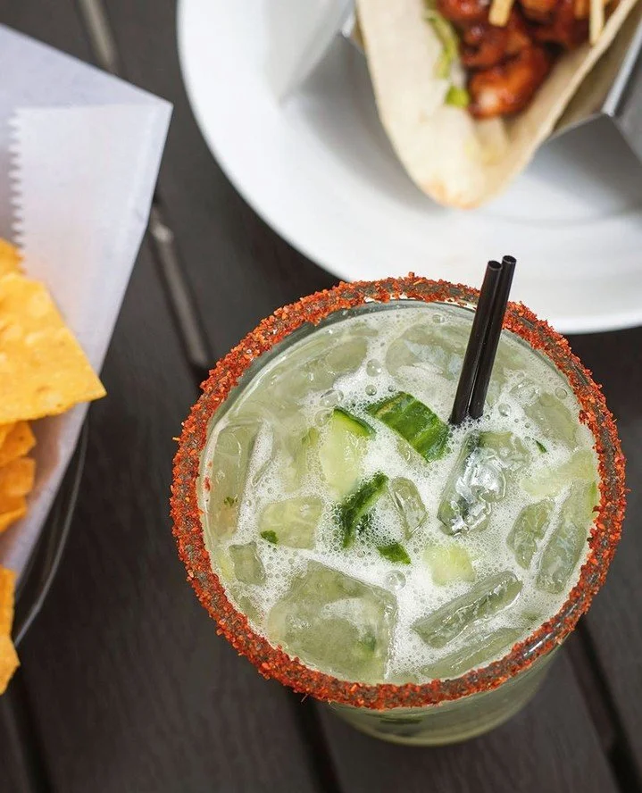 POV: Dominating Taco Tuesday with all of this week's chef specials and featured cocktail:⁠
⁠
Cucumber Mint Breeze⁠
Arrete Blanco, muddled cucumber, mint simple syrup, lime juice, Tajin rim⁠
⁠
Chips &amp; Dip Guacamole⁠
sour cream &amp; onion dip, cru