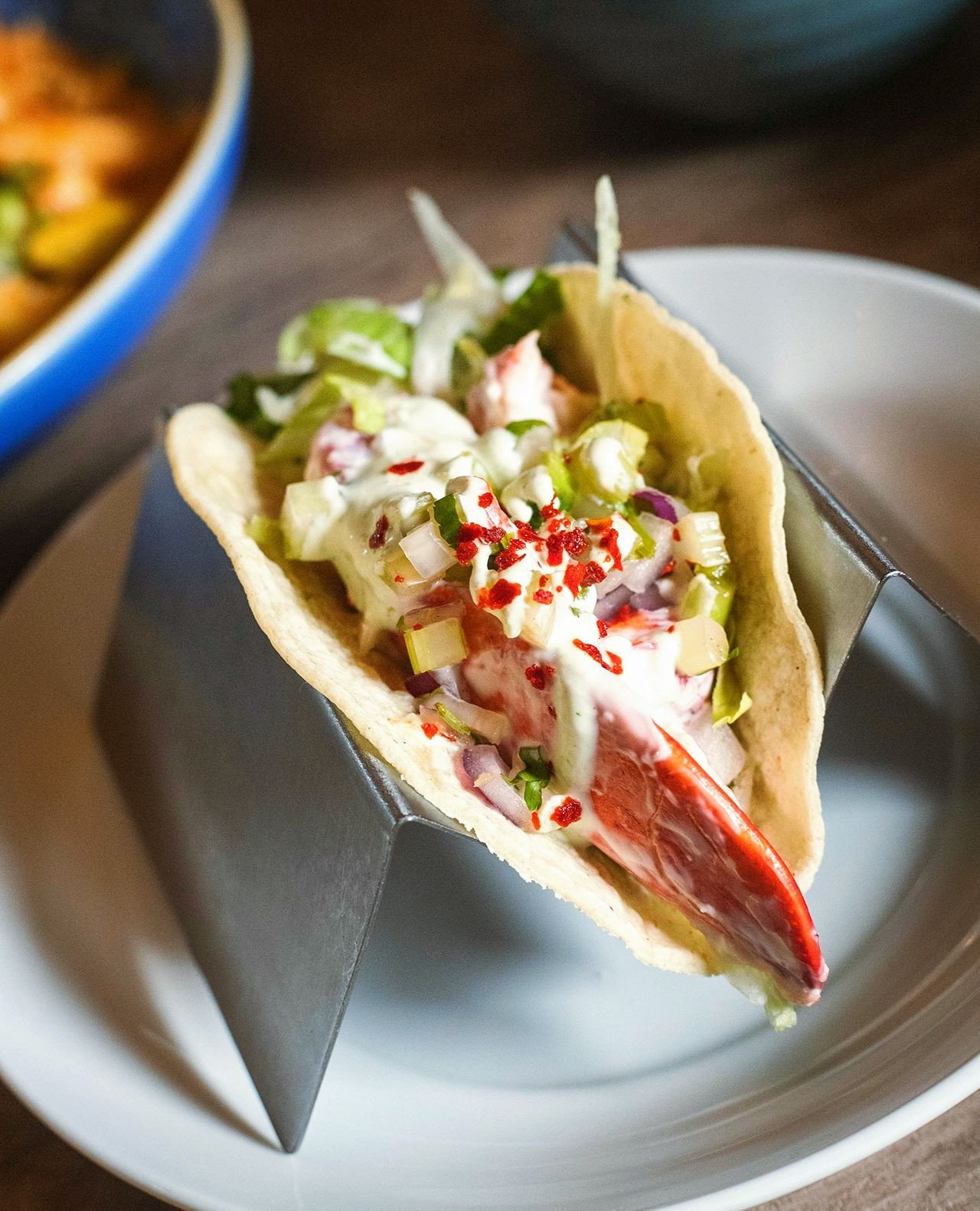 If you're looking to switch up your usual Taco Tuesday order, summer's favorite taco has officially returned 🦞⁠
⁠
Lobster Tacos are back and loaded with chilled lobster salad, shaved lettuce, celery-red onion pico de gallo, lemon parsley crema, and 