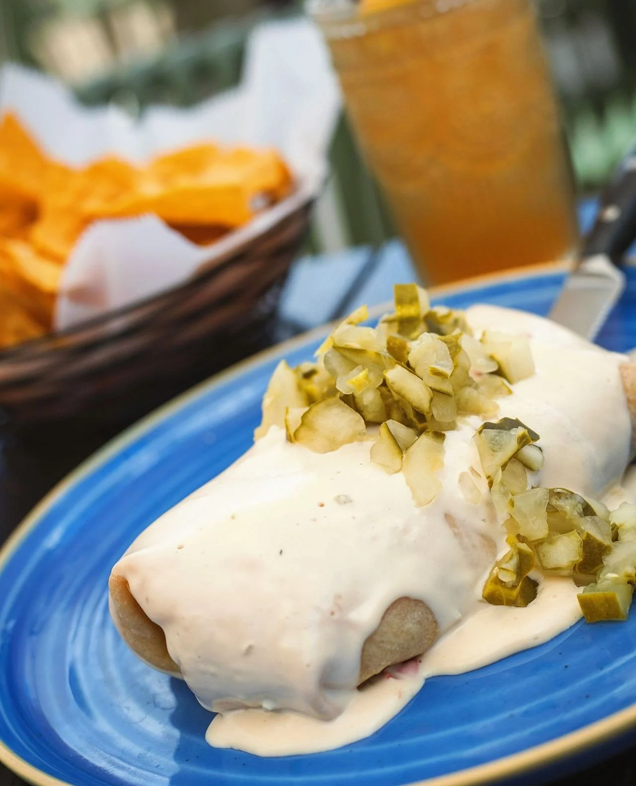 Dad's got options this weekend.⁠
⁠
From our Cuban Burrito loaded with carnitas and diced ham and topped with queso bravo and pickles, to Chicken Salad Guacamole with a sweet-savory twist, to Lingui&ccedil;a Tacos topped with chimichurri and spicy cot