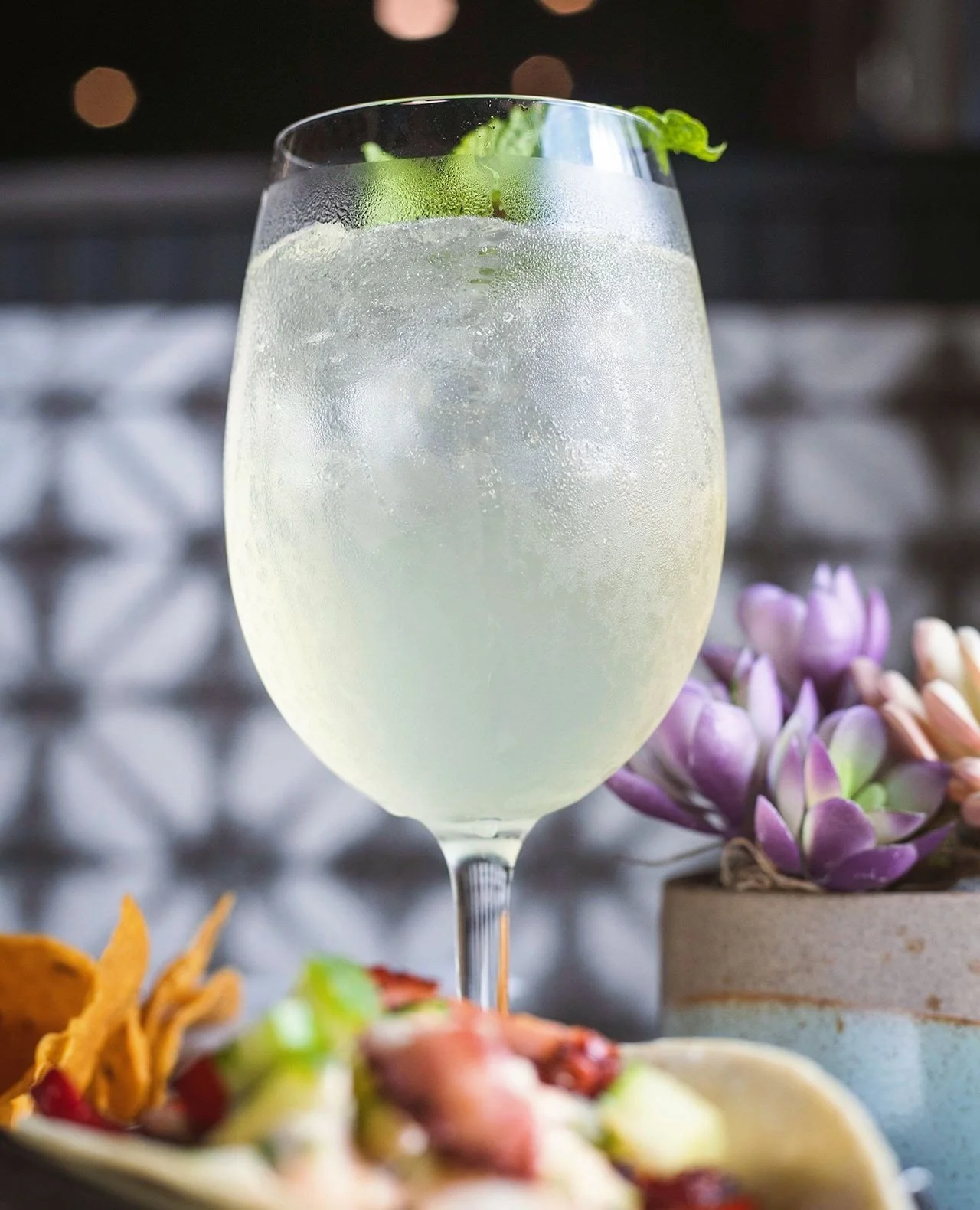 Spritz season isn&rsquo;t over until we say it is.⁠
⁠
The Tequila Mint Spritz puts a Mezcal spin on the classic warm-weather pour with Arette Tequila, St. Germain Elderflower Liqueur, mint, lime, orange bitters, and a splash of Prosecco for that all-