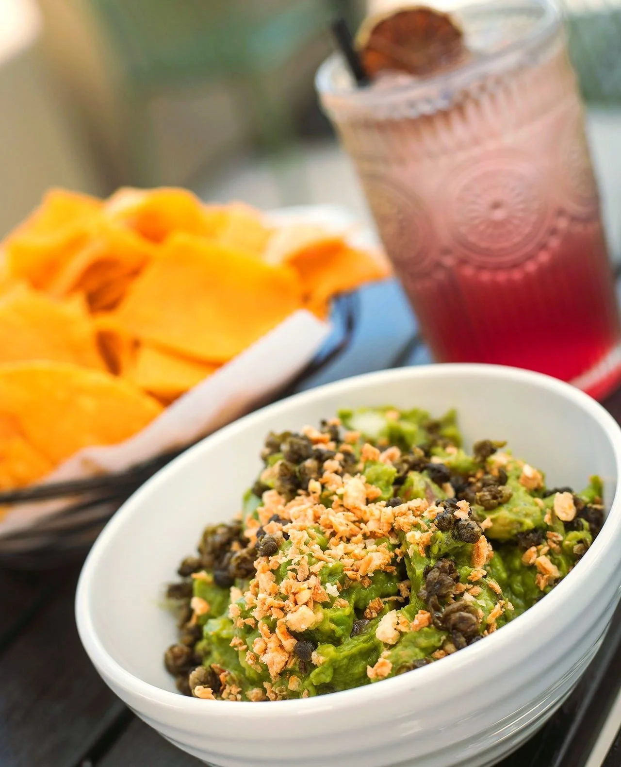 Start with the guac. Stay for the tacos. 🌮⁠
⁠
Our Chef&rsquo;s Guacamole gets the crispy treatment with crispy garlic + fried capers&mdash;a very good way to kick things off.⁠
⁠
And if the night gets away from you, TACO TUESDAY REDUX goes late night