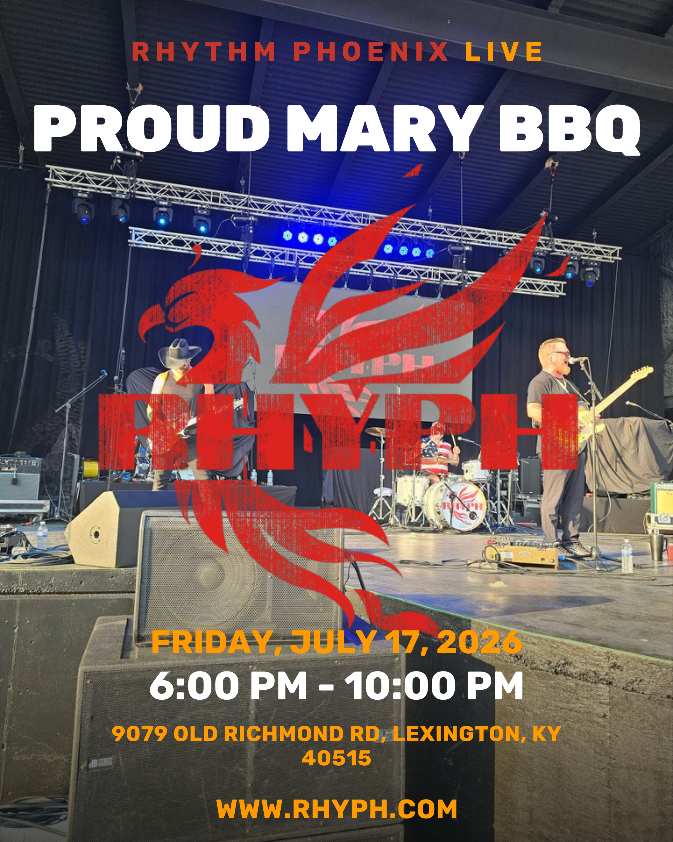 Rhythm Phoenix Live at Proud Mary BBQ