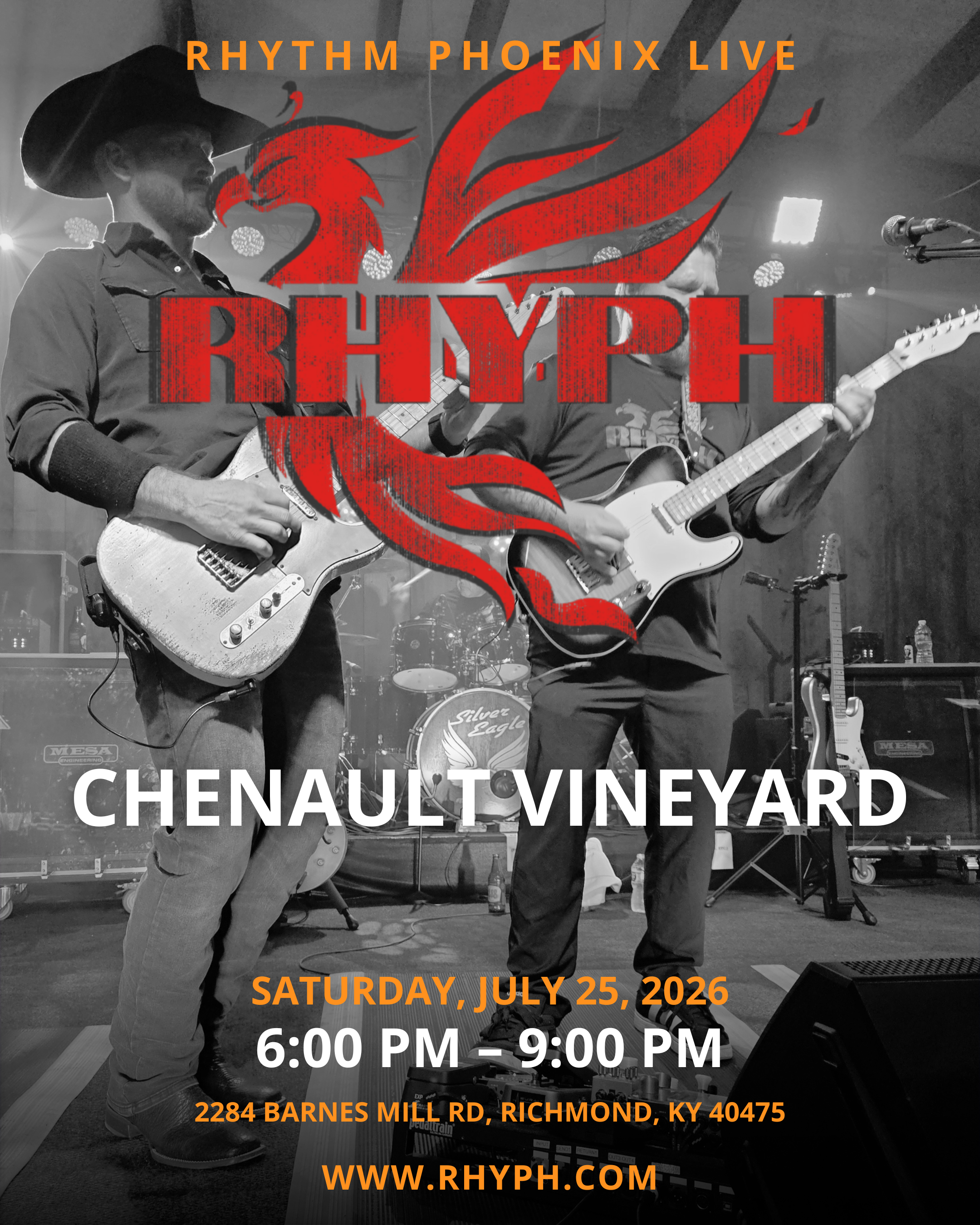 Rhythm Phoenix Live at Chenault Vineyard