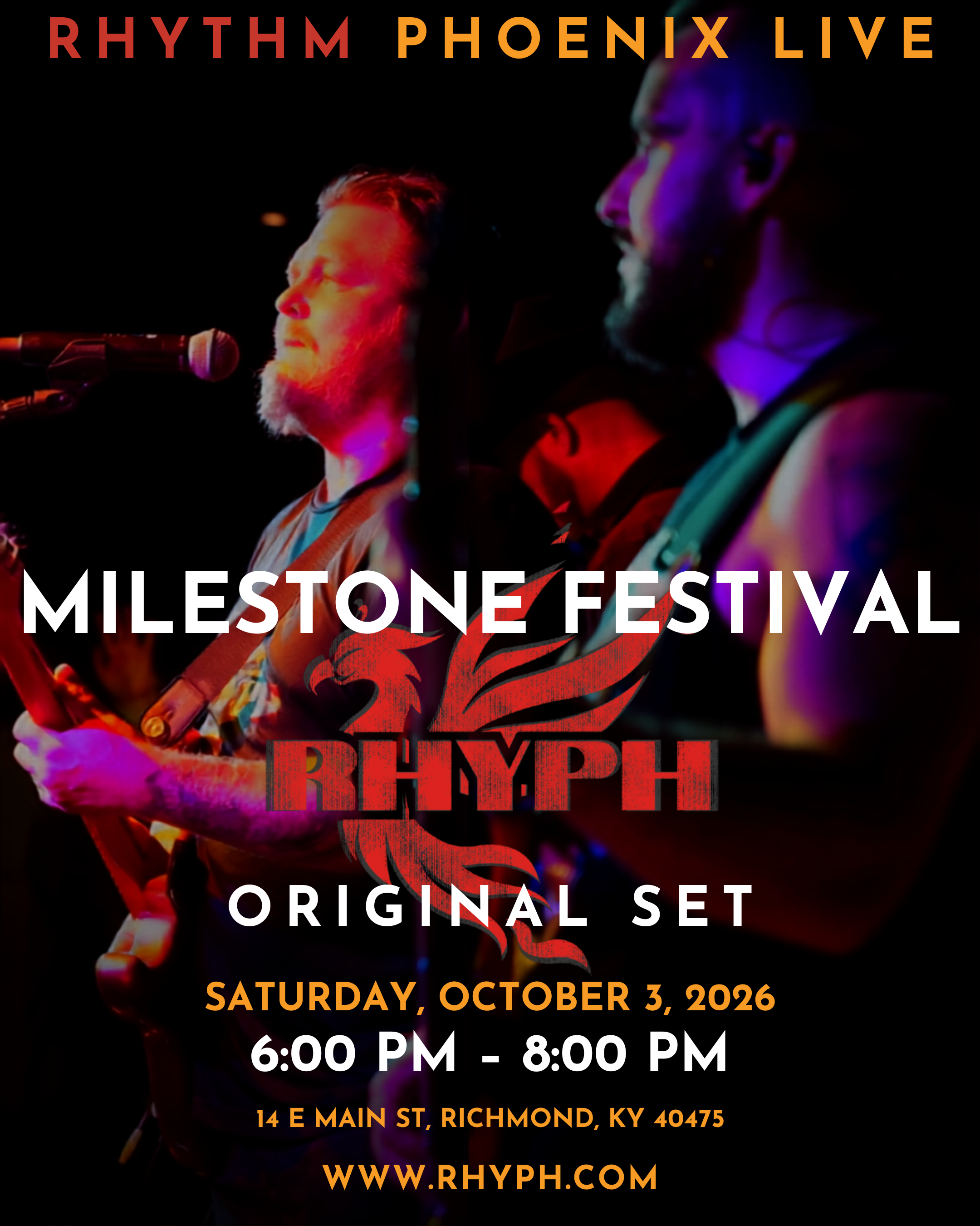 Rhythm Phoenix Live at Milestone Festival