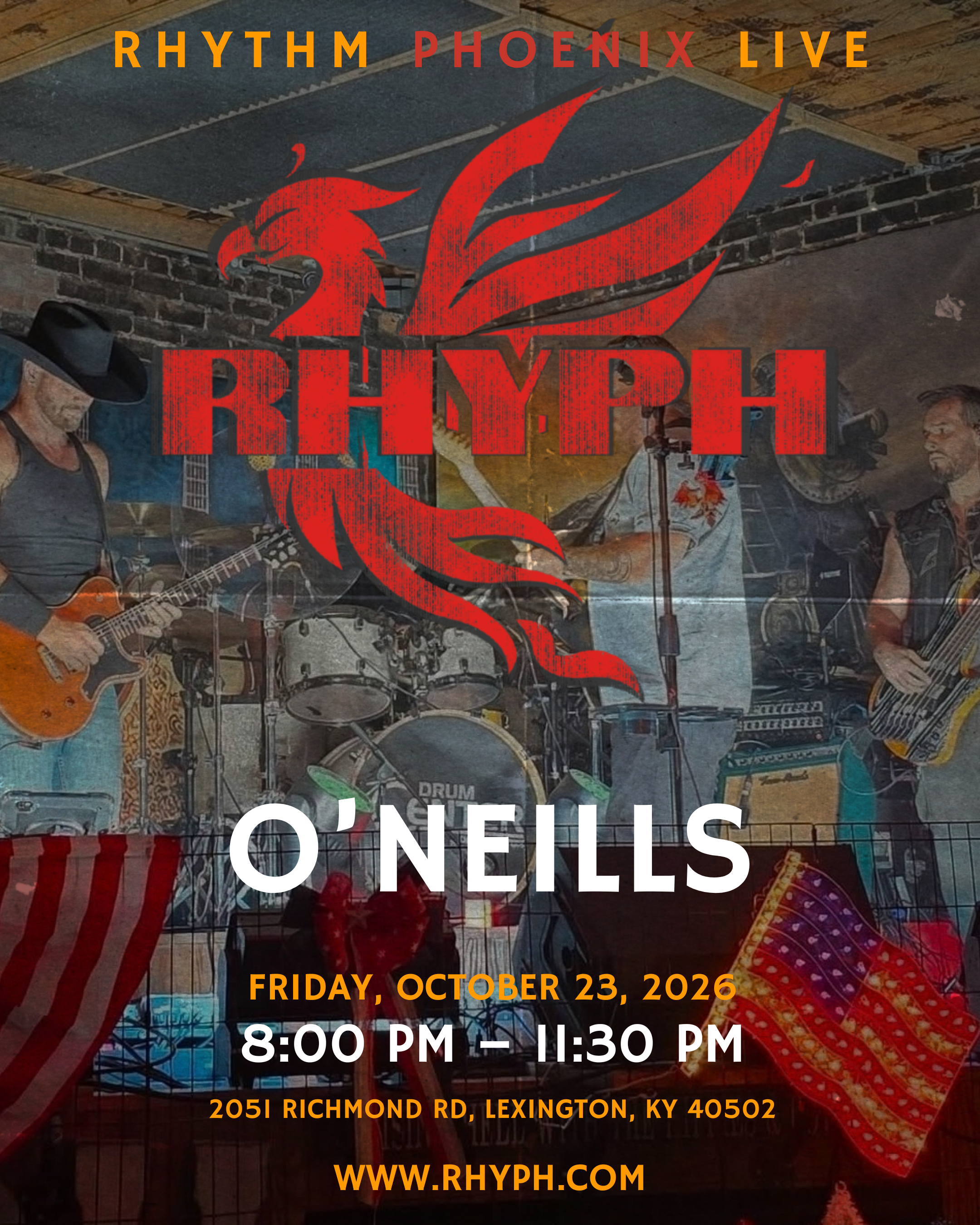 Rhythm Phoenix Live at O’Neills