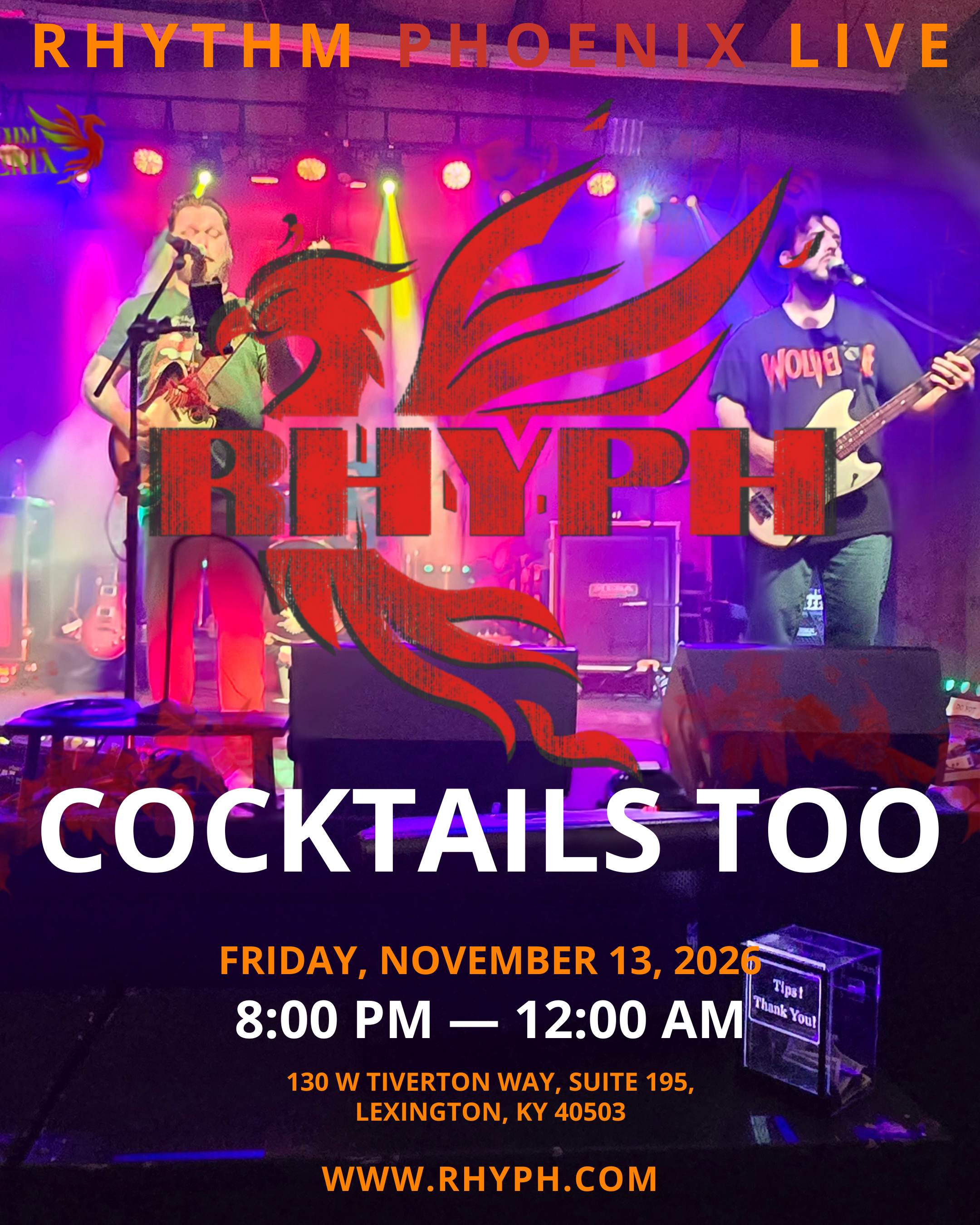 Rhythm Phoenix Live at Cocktails Too