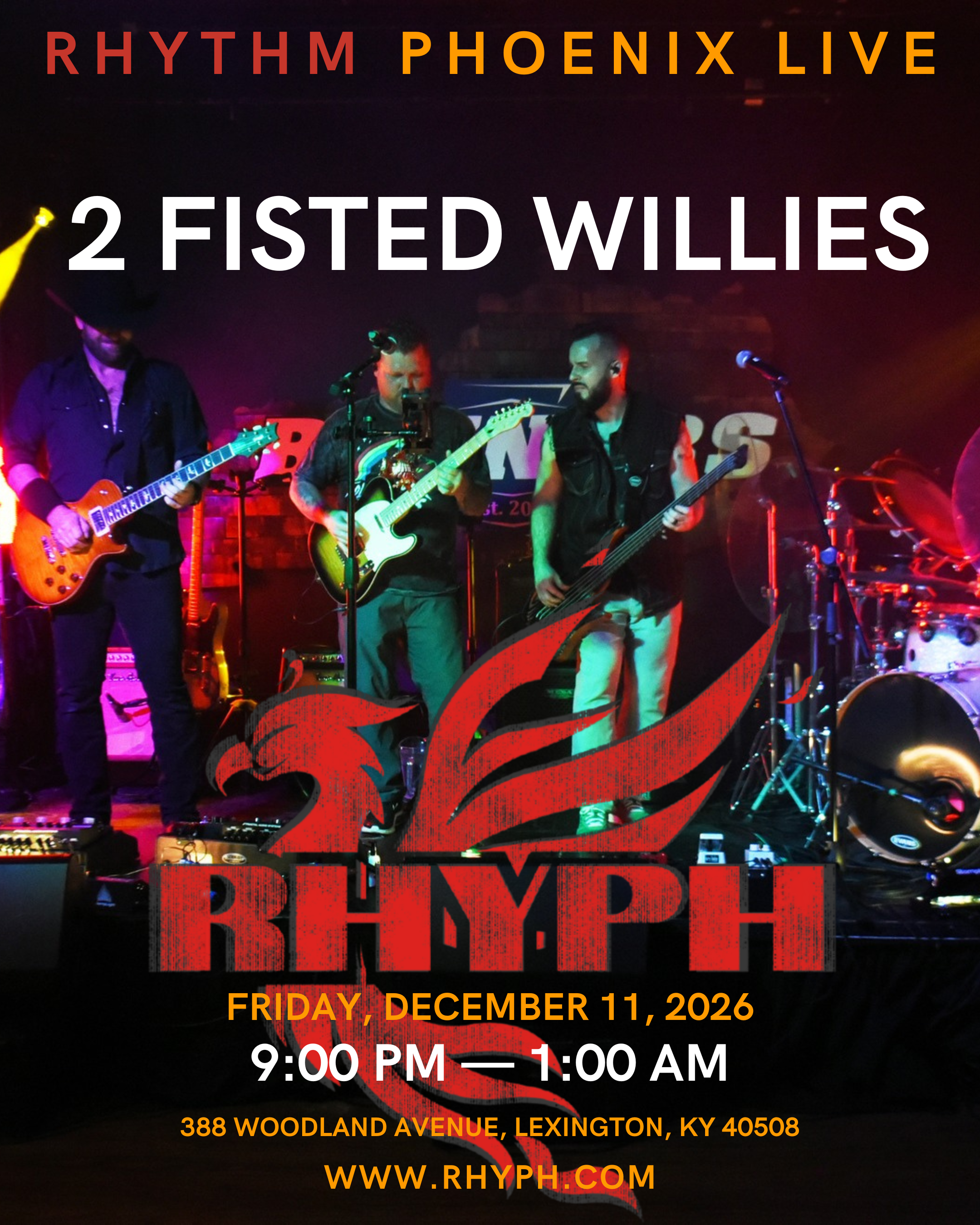 Rhythm Phoenix Live at 2 Fisted Willies