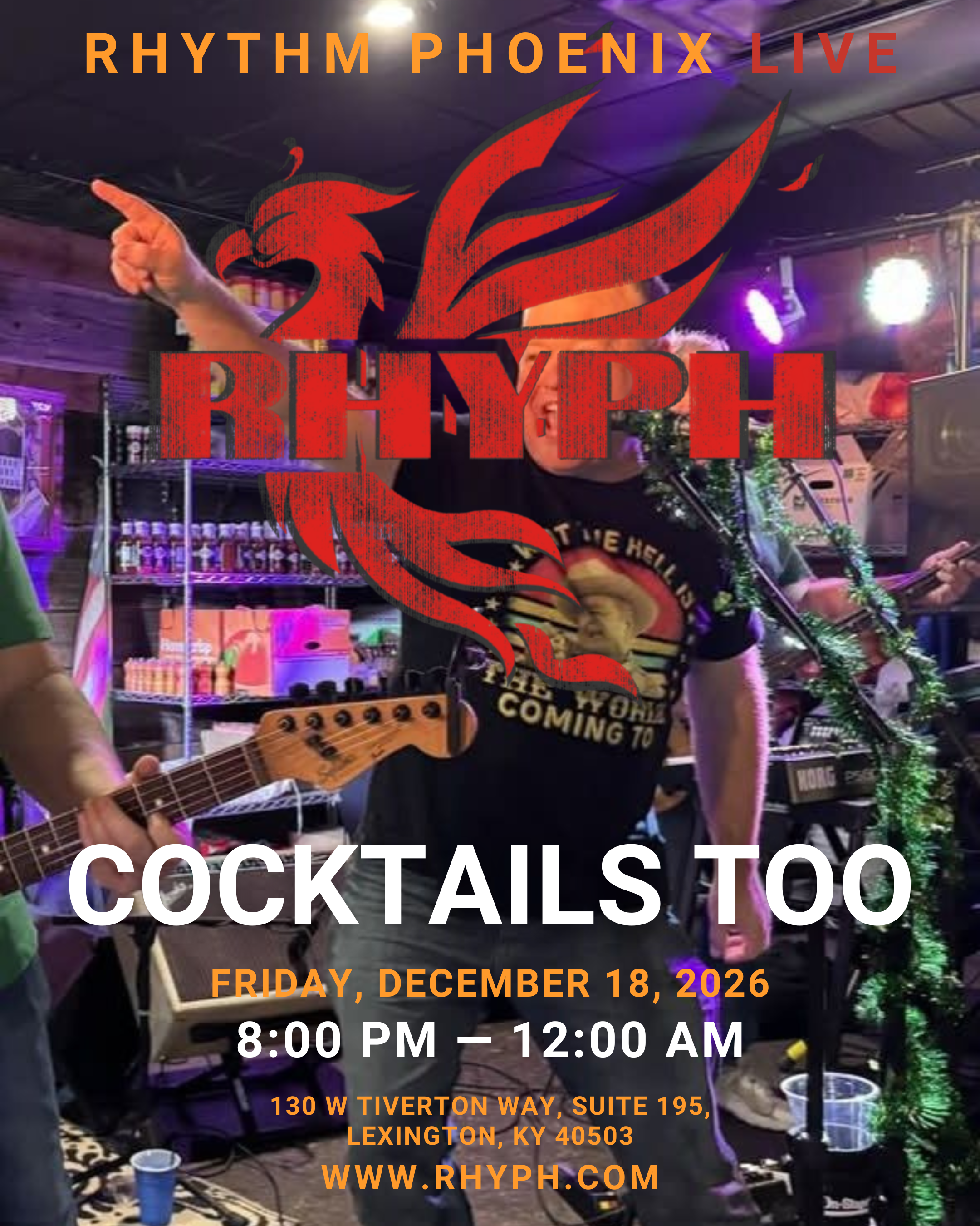 Rhythm Phoenix Live at Cocktails Too