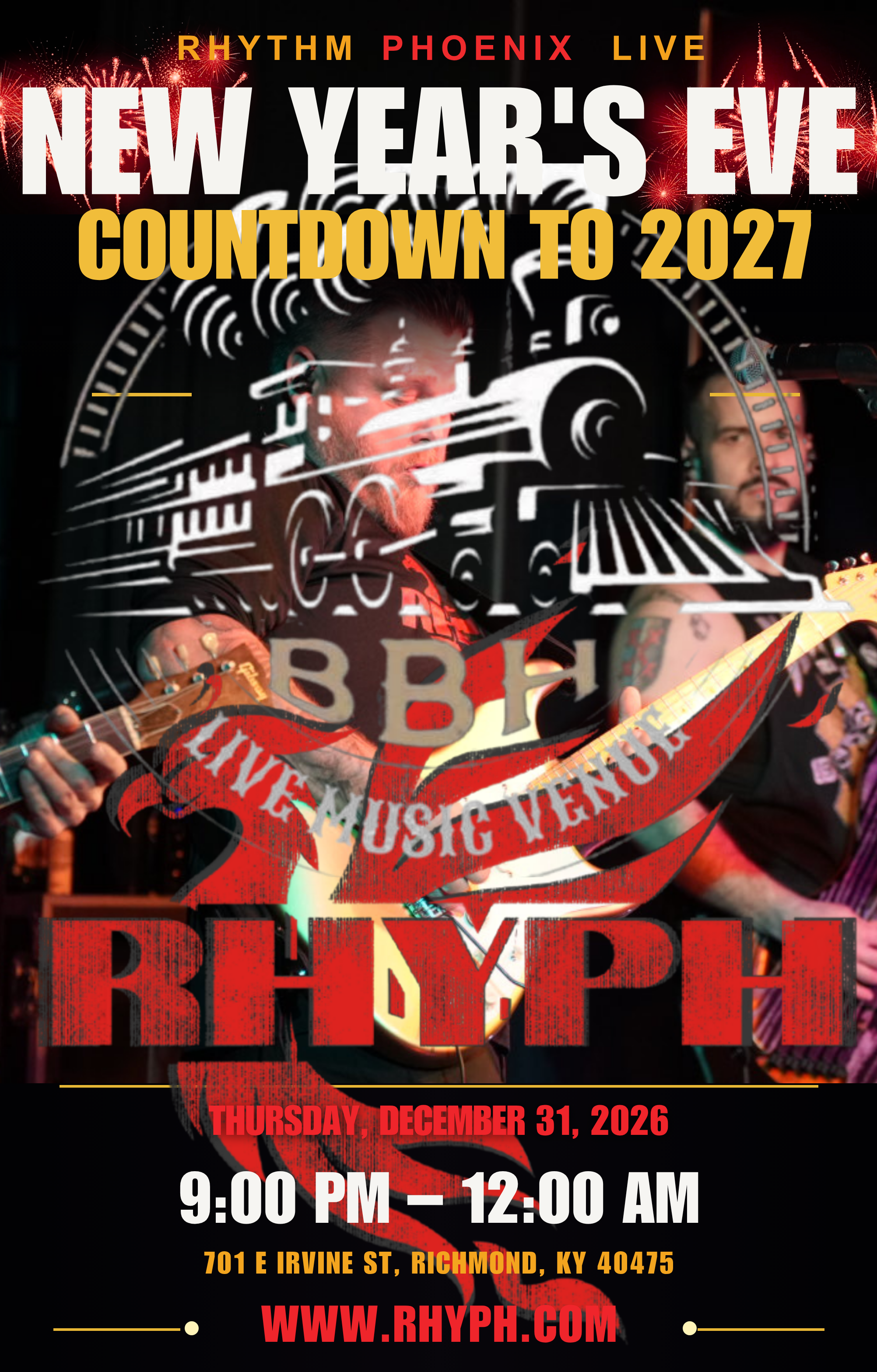 Rhythm Phoenix Live at BBH New Year’s Eve