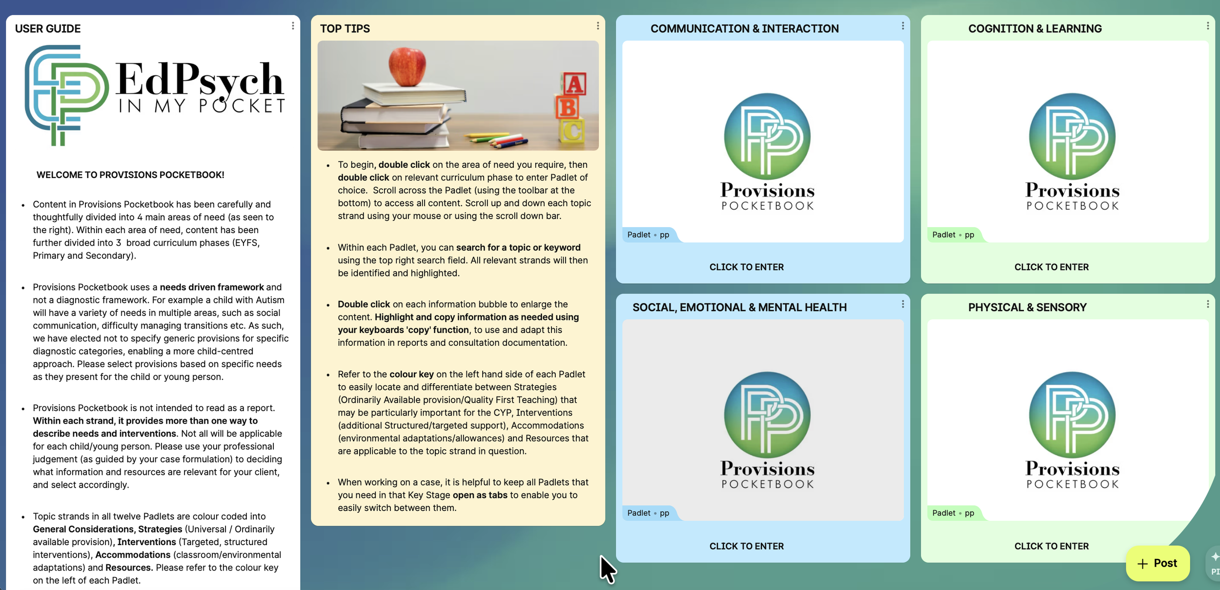 Provisions Pocketbook Navigation page.png