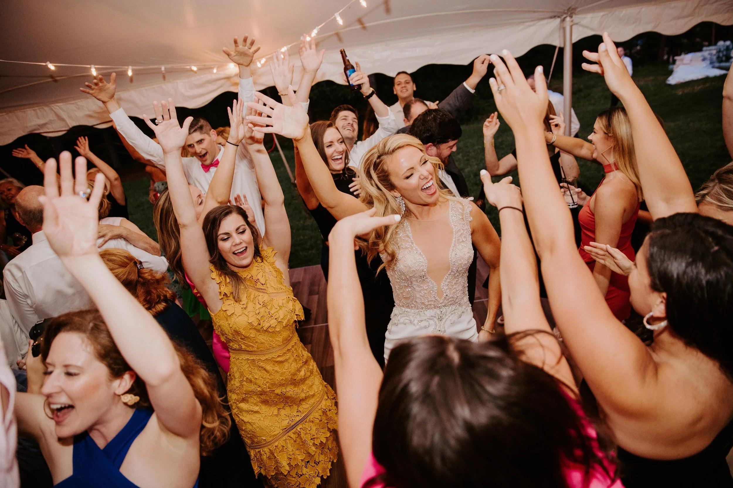 DJ and DJ Hybrid with Saxophone, Violin, or Keyboard for corporate galas, wedding receptions, and dinners