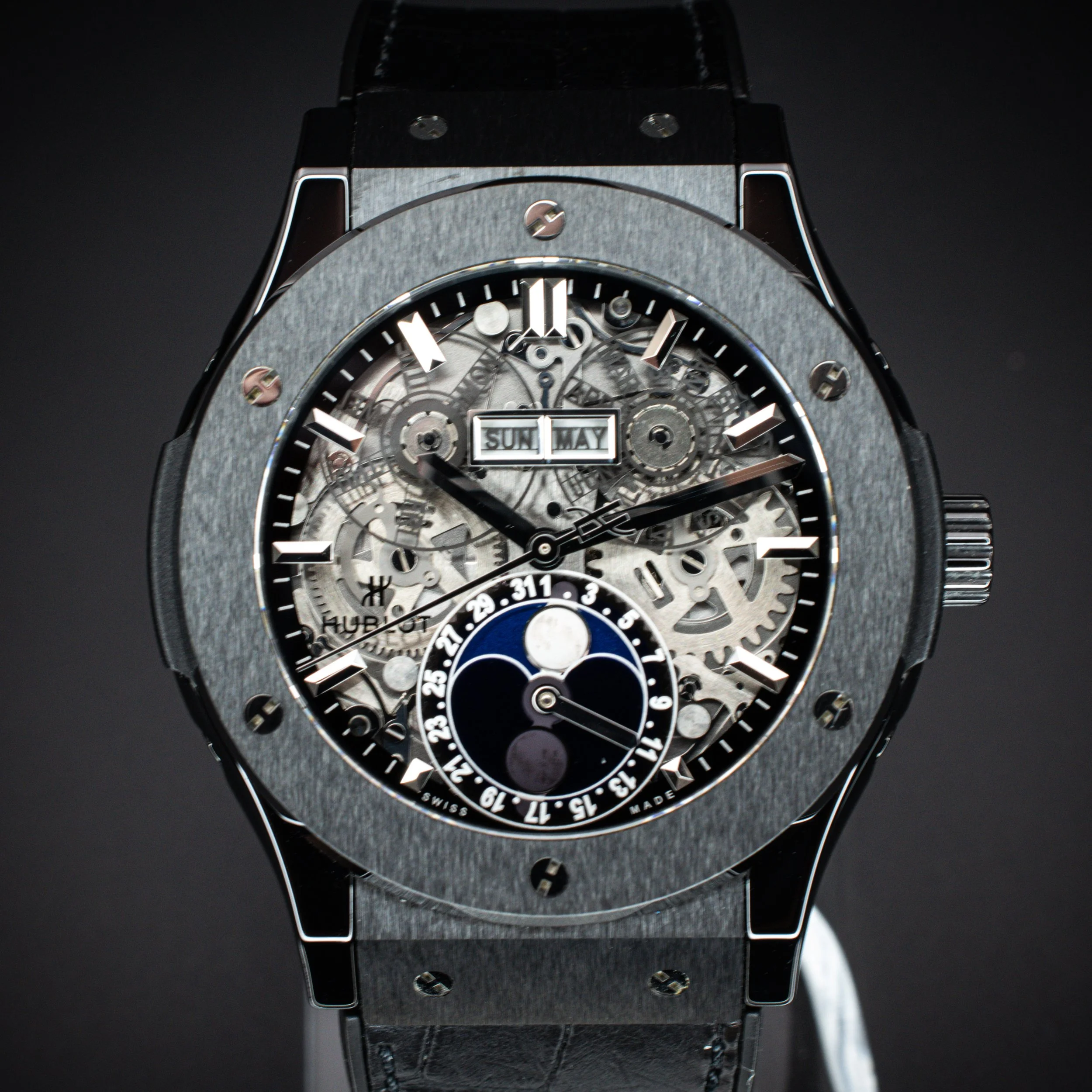 Hublot Classic Fusion Aerofusion Moonphase Black Magic 45mm – Ref. 517.CX.0170.LR
