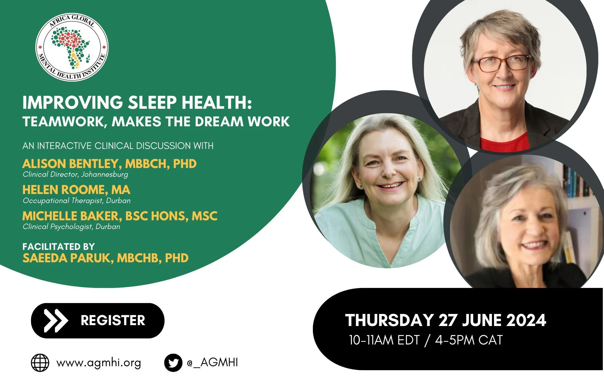 Webinar: Improving Sleep Health - Teamwork, Makes the Dream Work