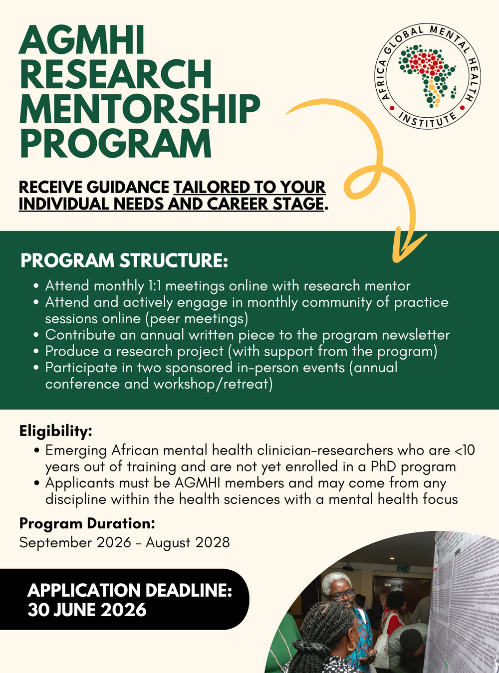 Research Mentorship Program — Africa Global Mental Health Institute