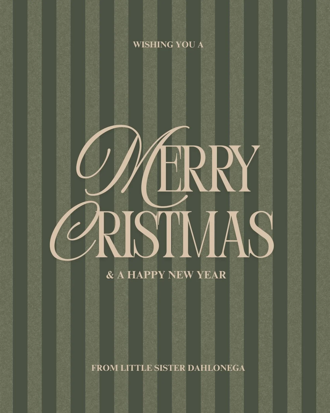 Merry Christmas from Little Sister ✨

Wherever you are this holiday, we hope it&rsquo;s sparkly and fun.

Maybe add some gin.
Maybe eat too much pie.
Maybe do whatever you wanna do.
Maybe knit yourself a scarf. 🧶
We love you.

See you in the shop so