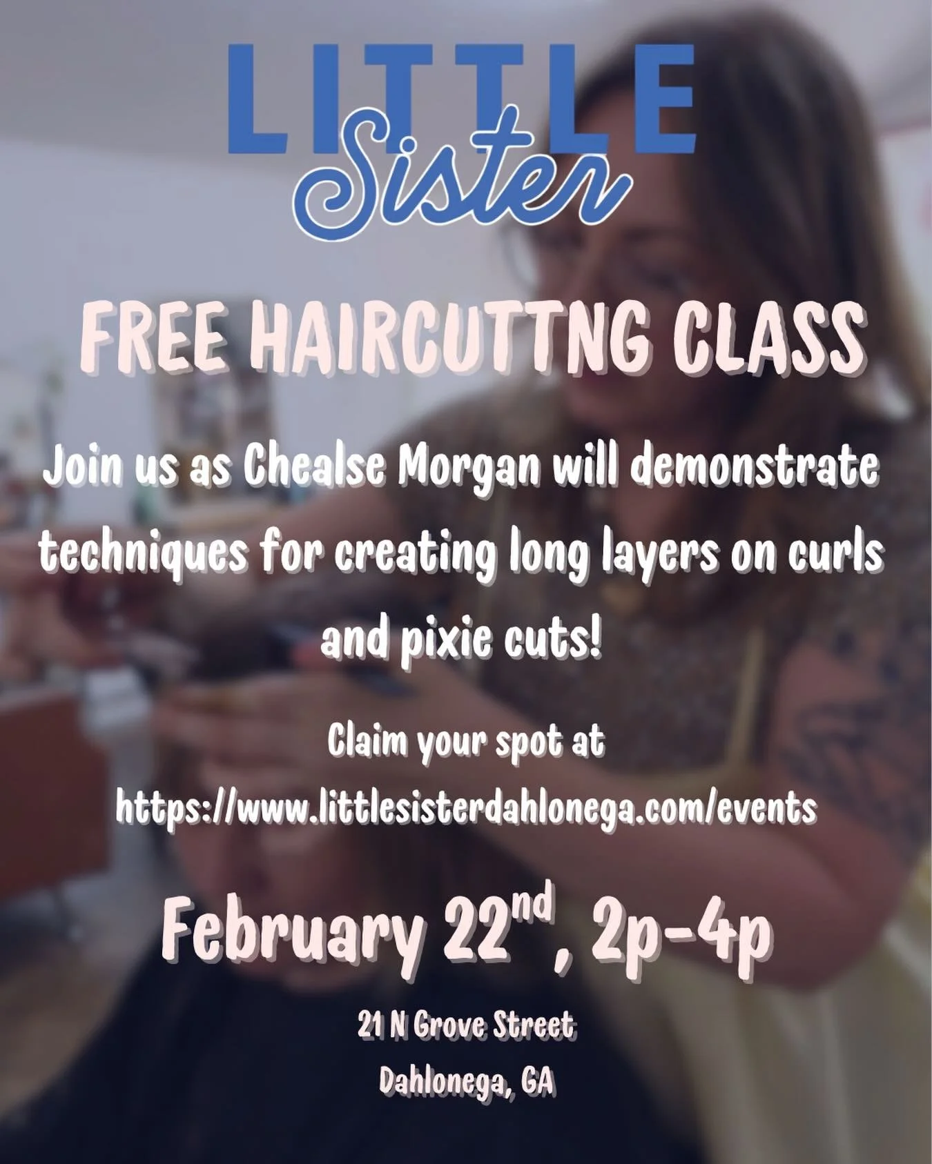 ✨ Free Hair Education ✨
Join us on Sunday, February 22nd for a free education day! Only a few spots remaining, so don&rsquo;t wait to claim yours!

Chealse will be demoing a pixie cut ✂️ and long layers on curls 🤍

Use the link in our bio to reserve