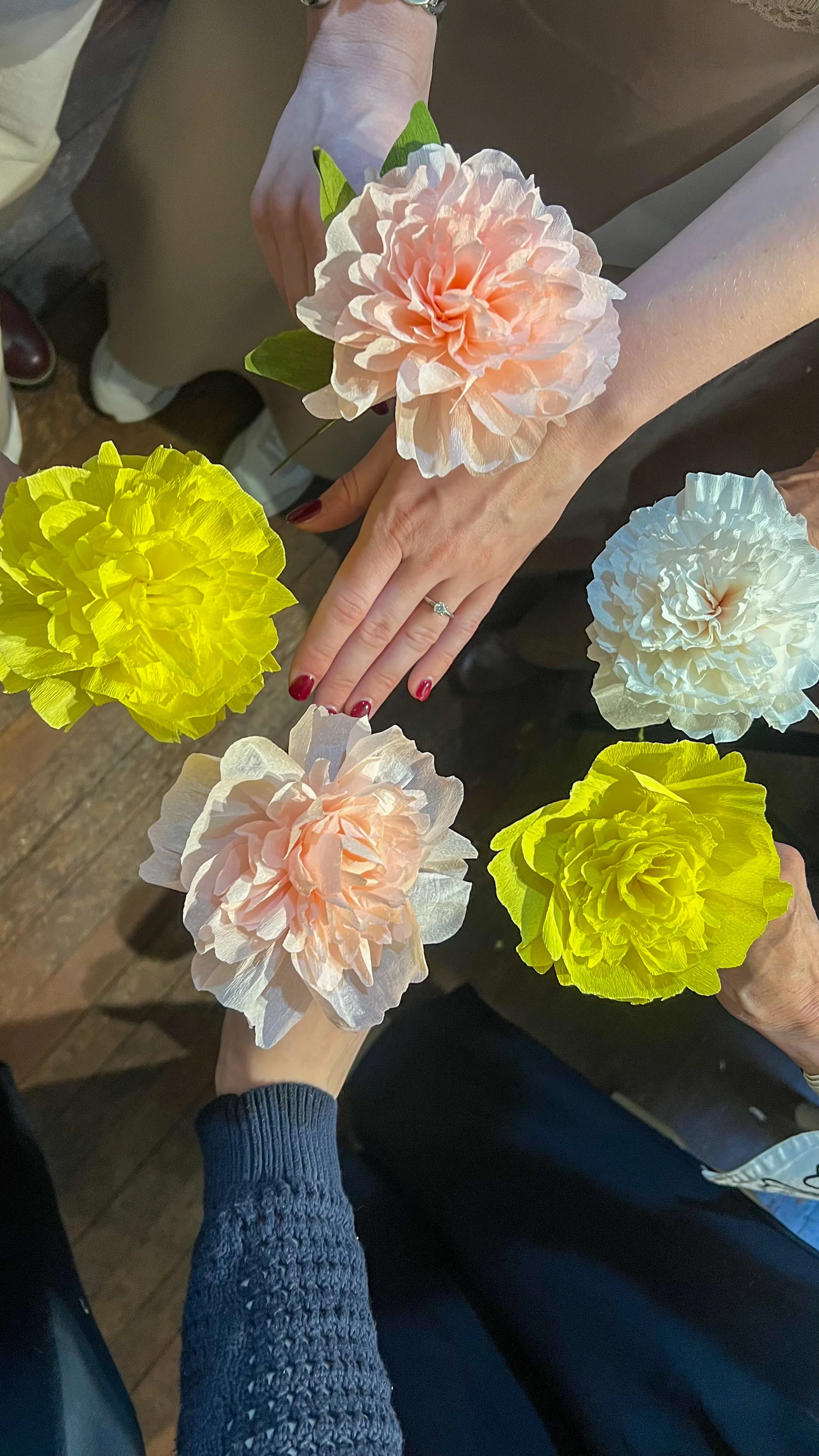 bridal shower bridal party workshop and diy art class