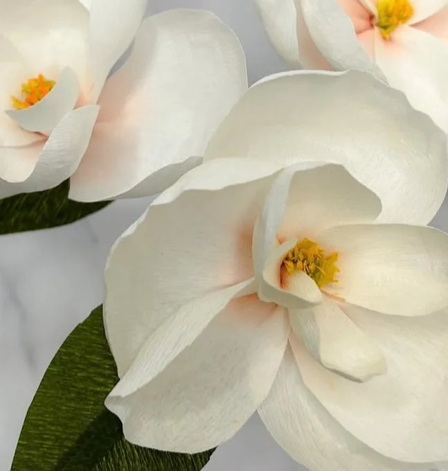 Make Your Own Magnolia Blooms