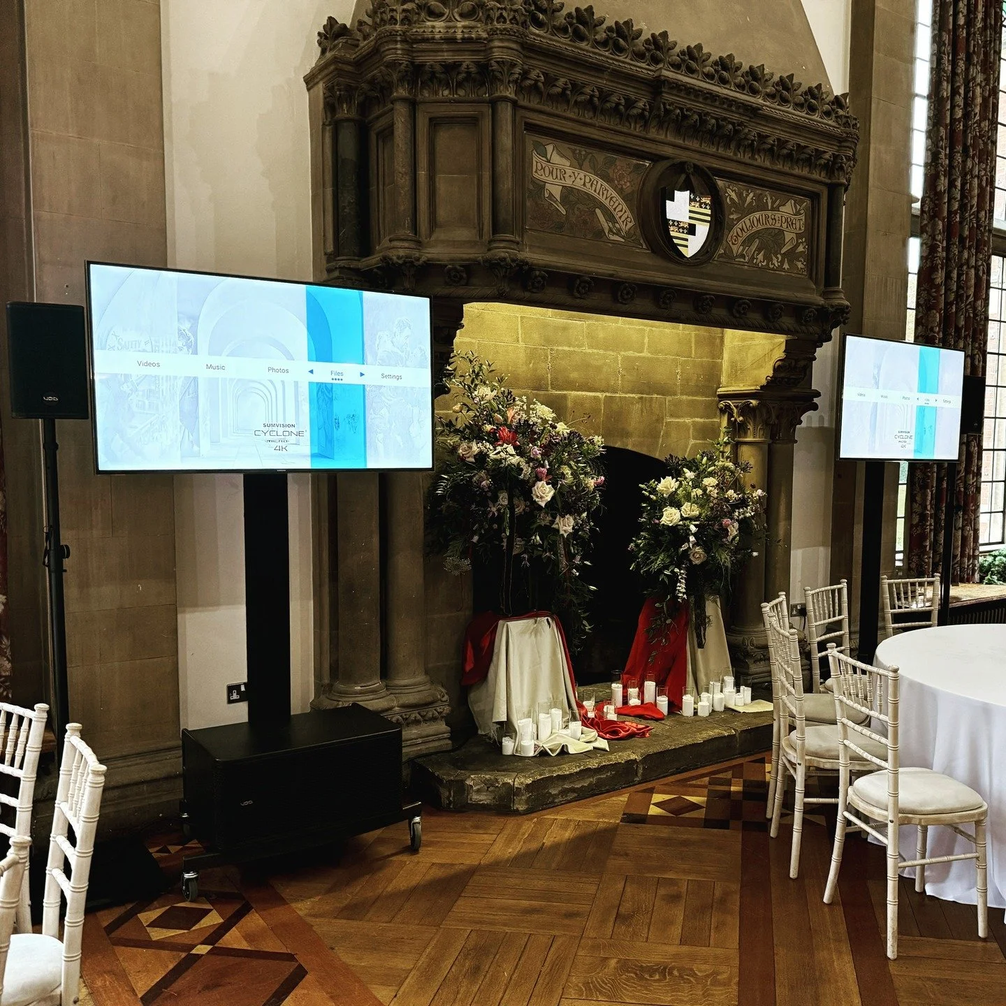 Looking for something more civilised over the coming months? Our wide range of Void Acoustics Venu speakers and wide screen LED displays add class, composure and clear sound to any event. #voidacoustics #venu #activespeaker #corporateevents #widescre