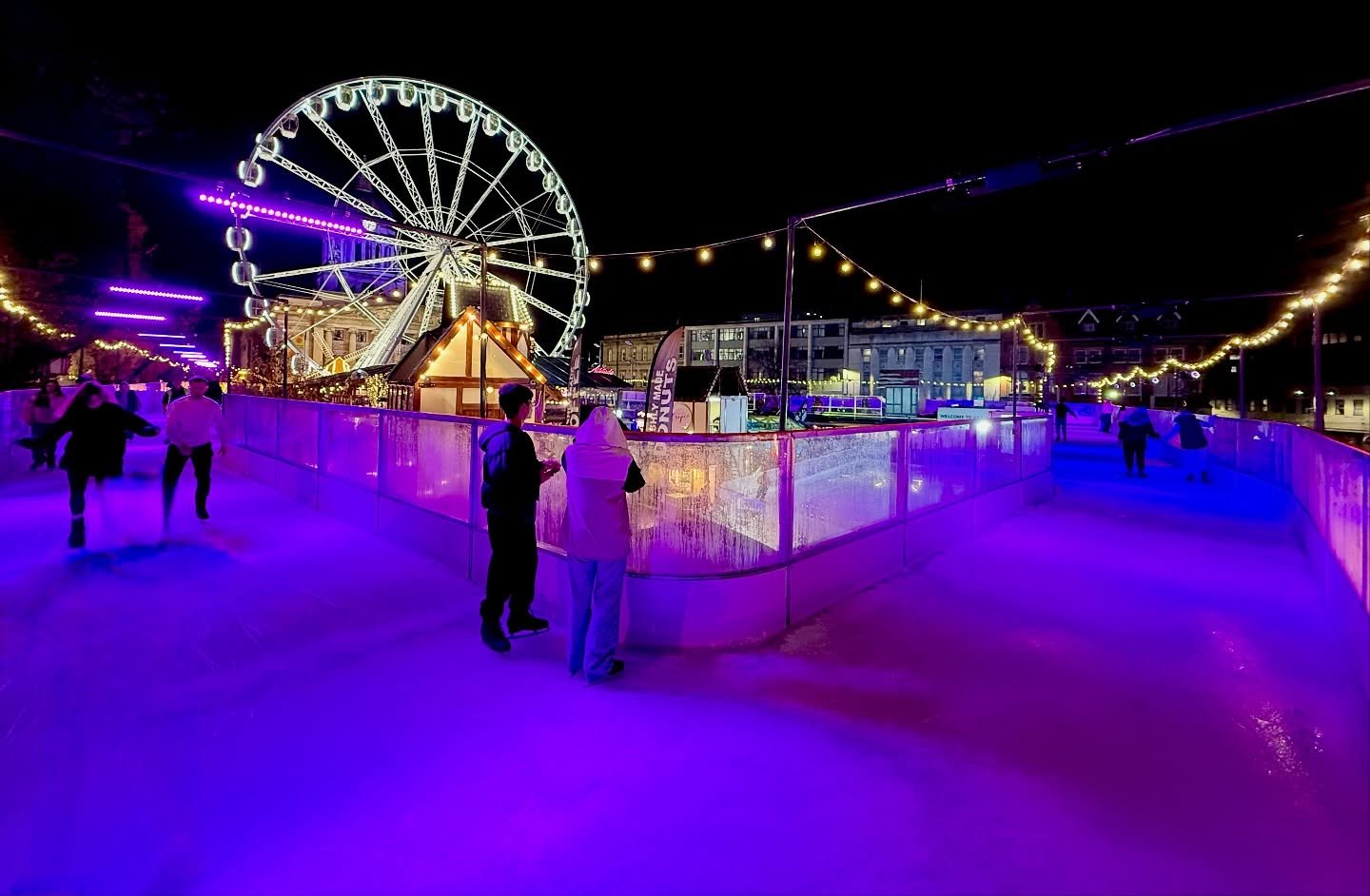 Nottingham Winter Wonderland 2025 is officially open! Having designed and supplied the extensive A.V. package for the UK&rsquo;s only elevated ice rink - Sky Skate by Ice Tech UK, we were pleased to once again program and commission this most ambitio