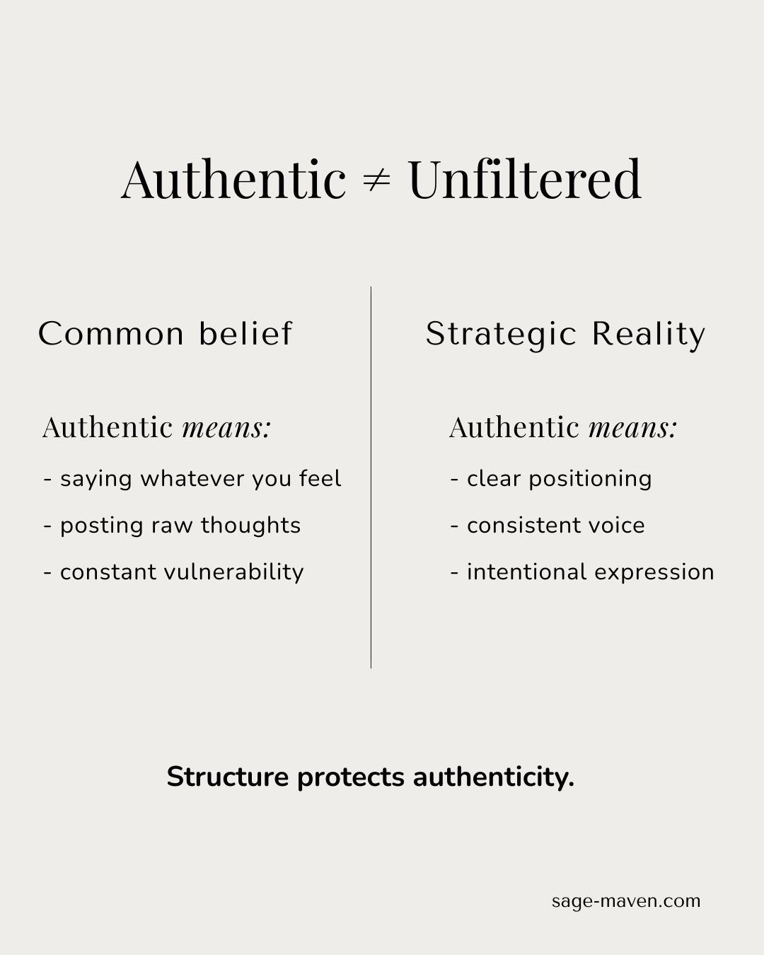 Authentic Doesn’t Mean Unfiltered: Why Brand Alignment Matters