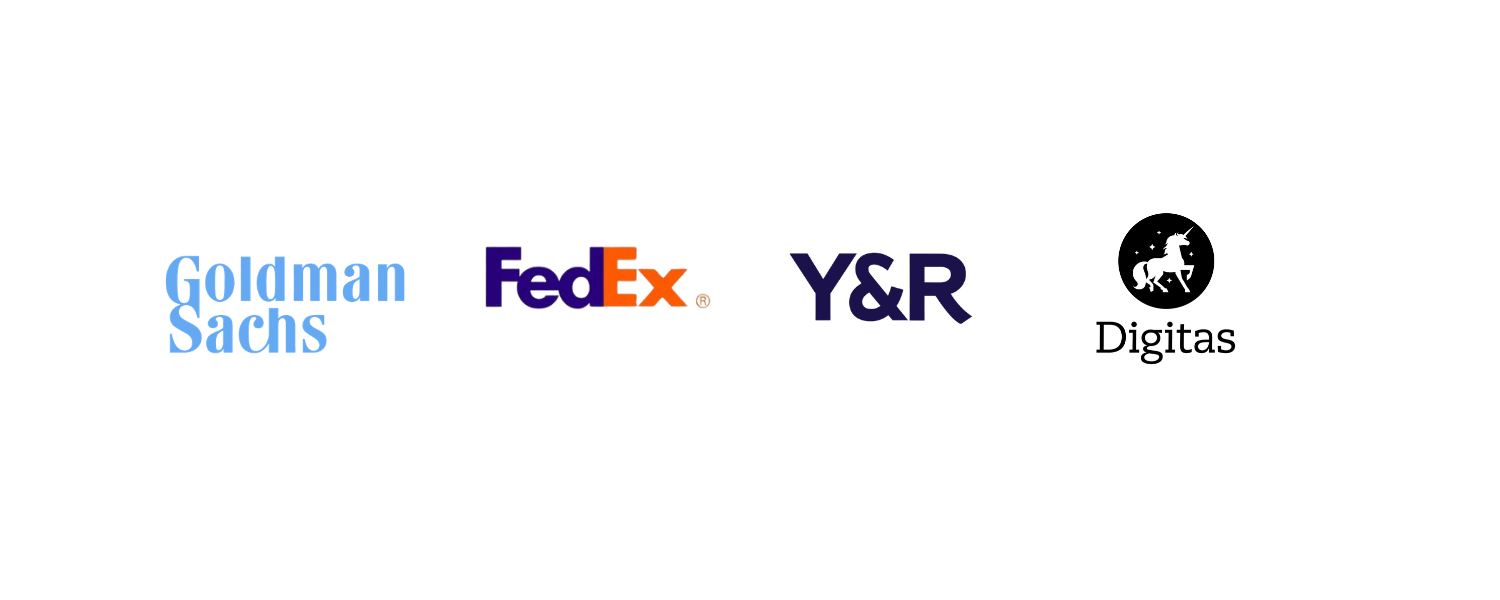 Image showing logos of shipping companies including Old Dominion, FedEx, Y&R, and a unicorn logo.