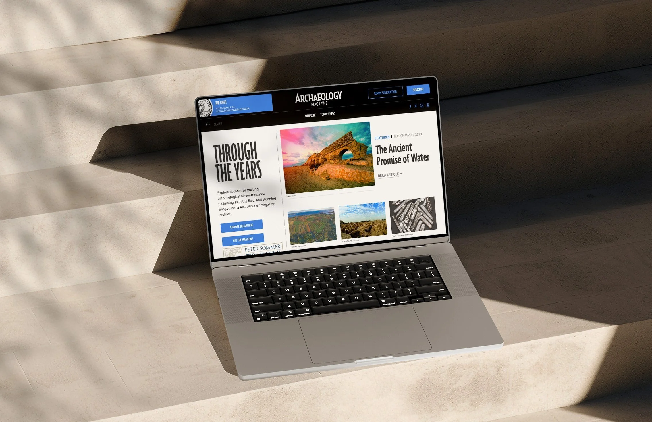 ARCHAEOLOGY MAGAZINE (Case Study Coming Soon)