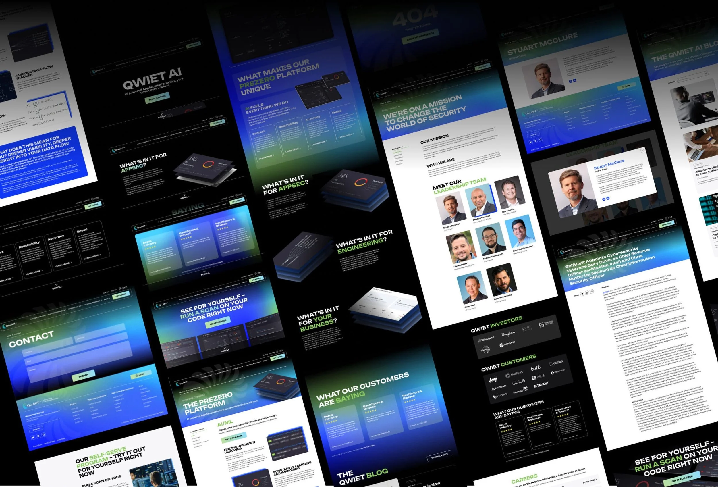 Qwiet AI - B2B Web Design