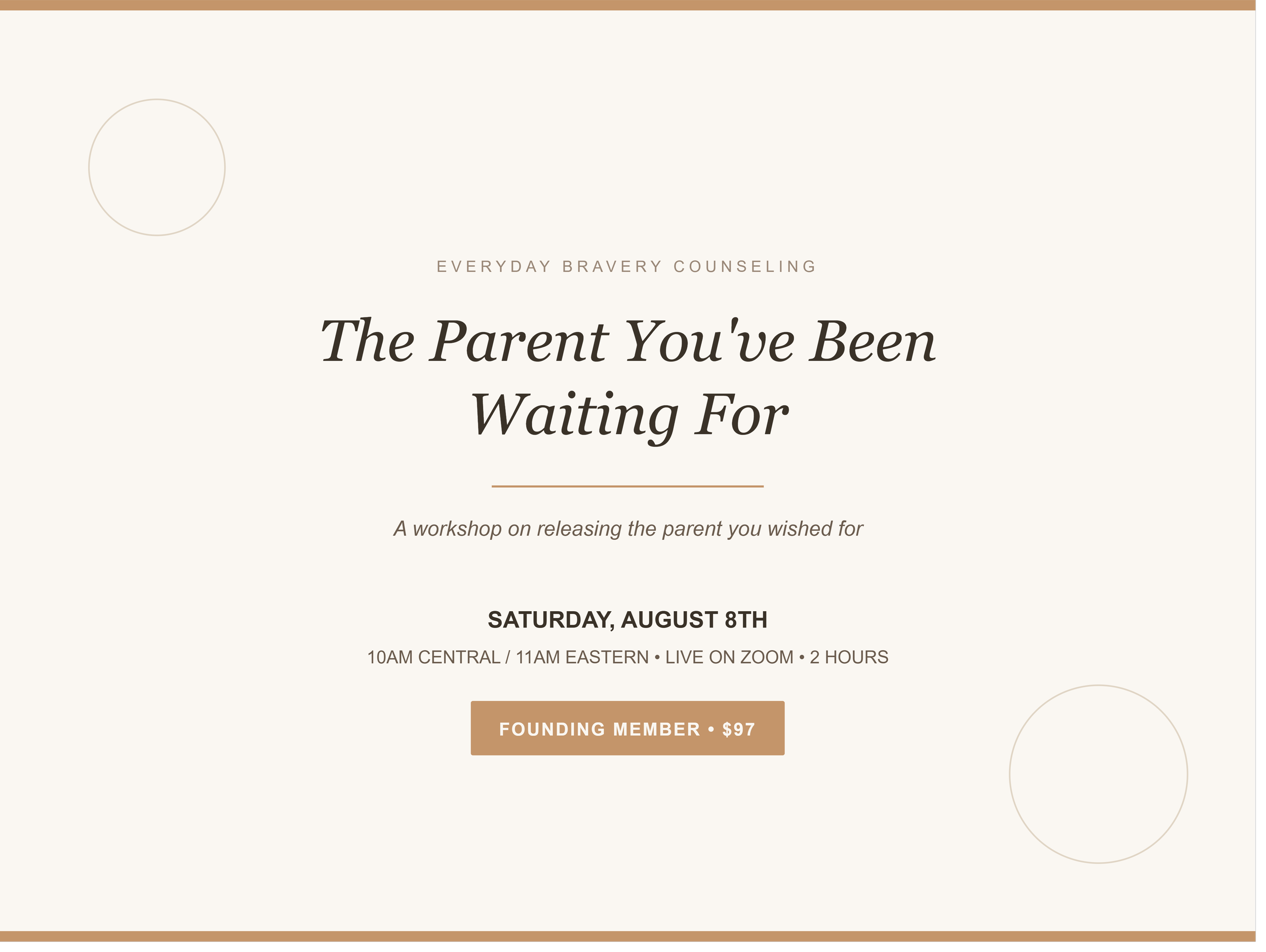 The Parent You've Been Waiting For